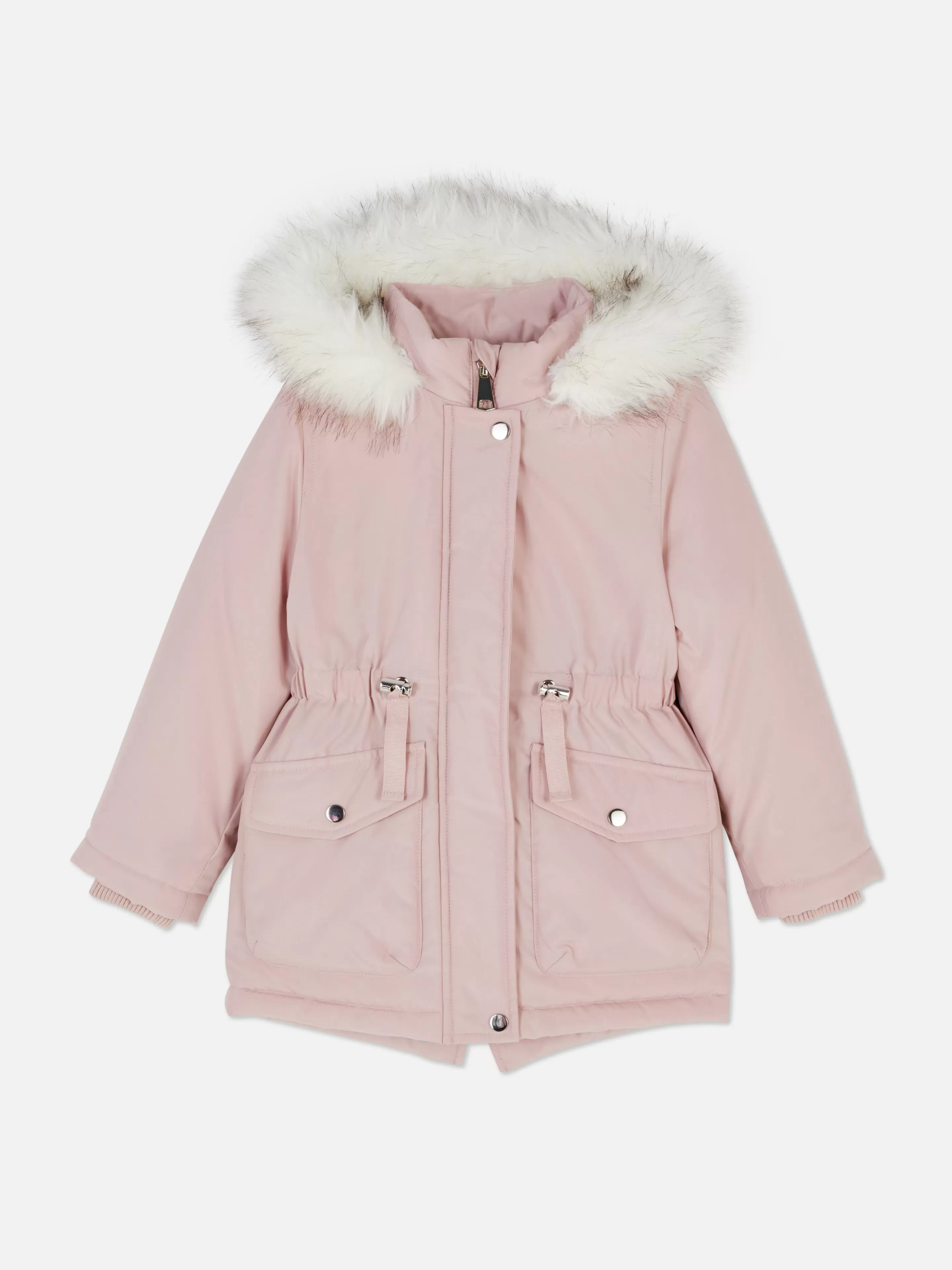 Parka à Capuche En Fausse Fourrure-Primark Clearance