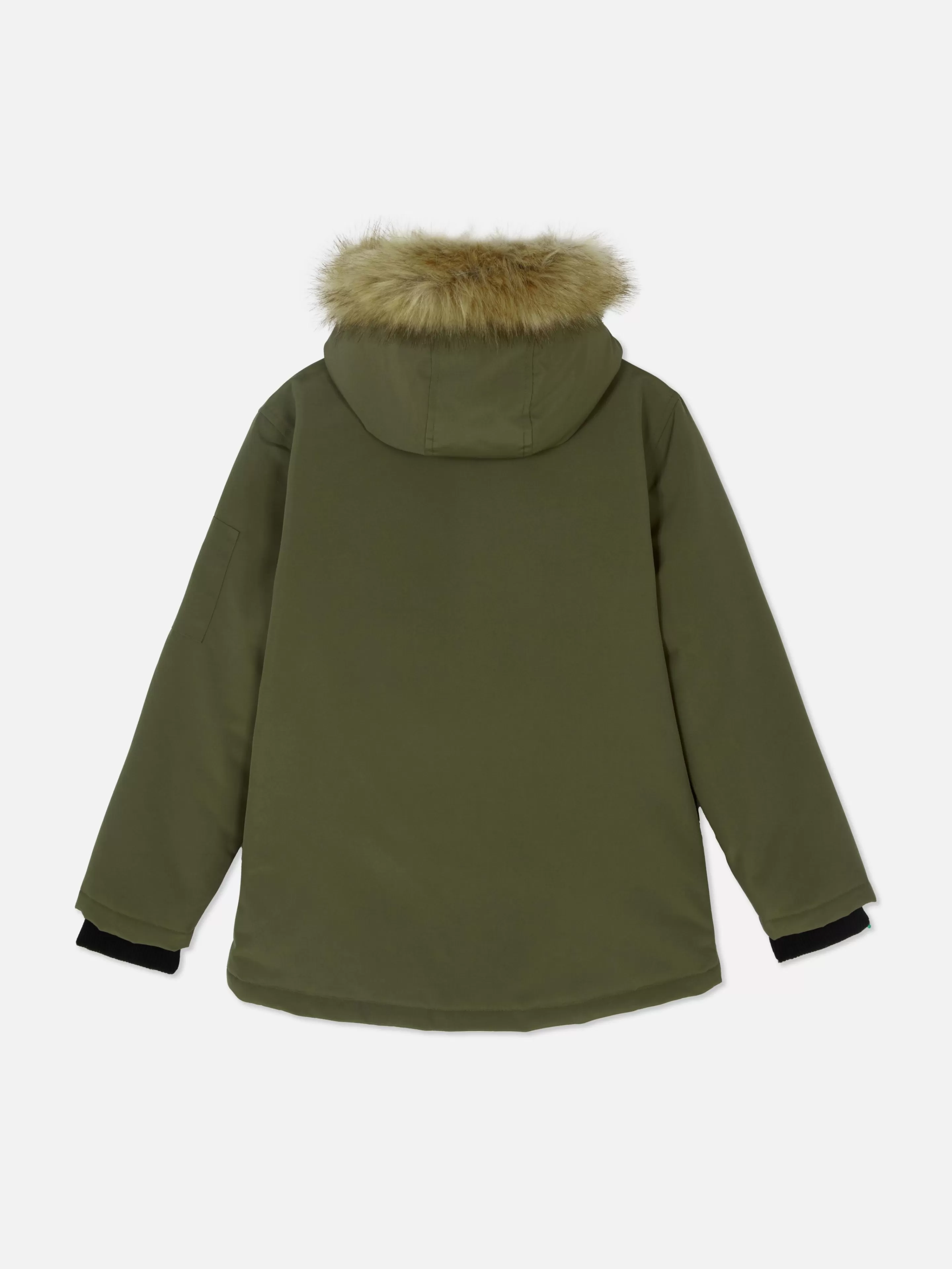 Parka à Capuche En Fausse Fourrure-Primark Fashion