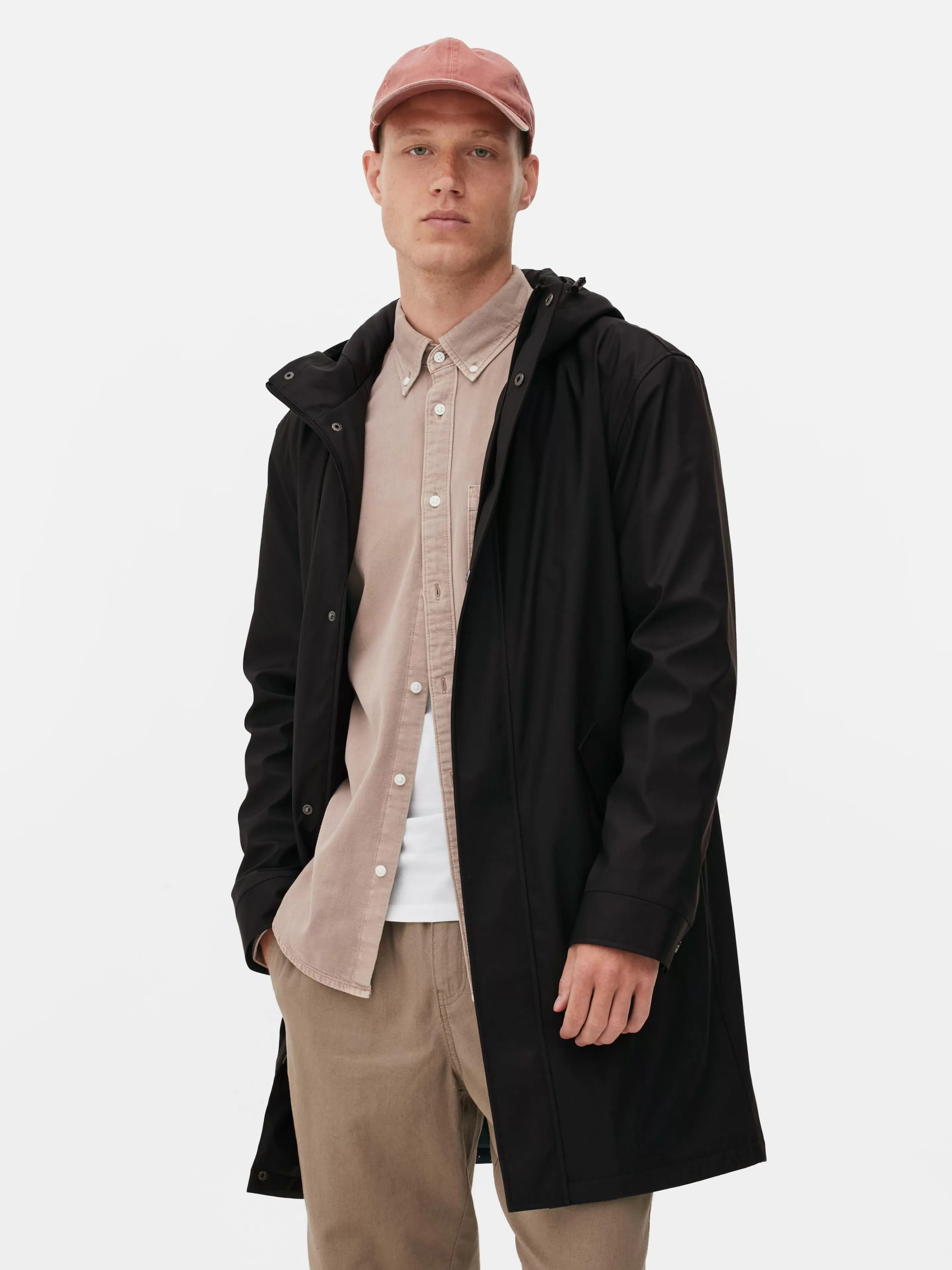 Parka Caoutchoutée à Capuche-Primark New