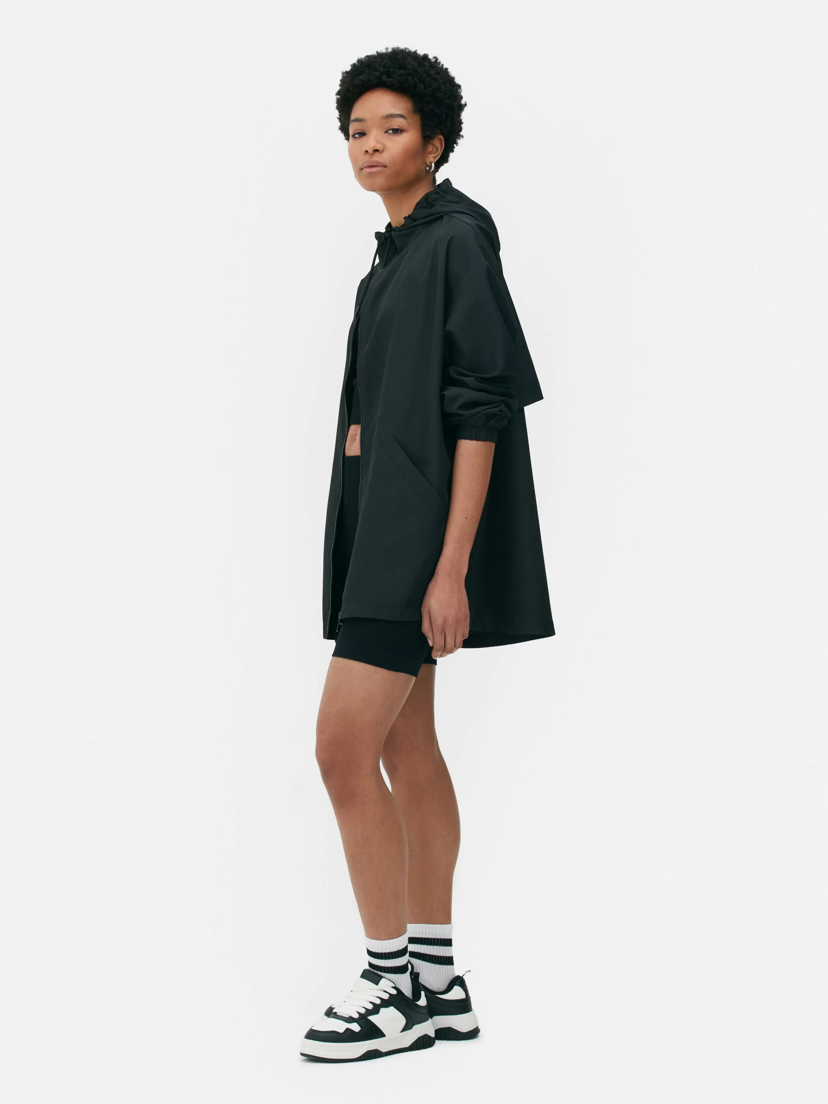 Parka Imperméable Légère à Capuche-Primark Discount
