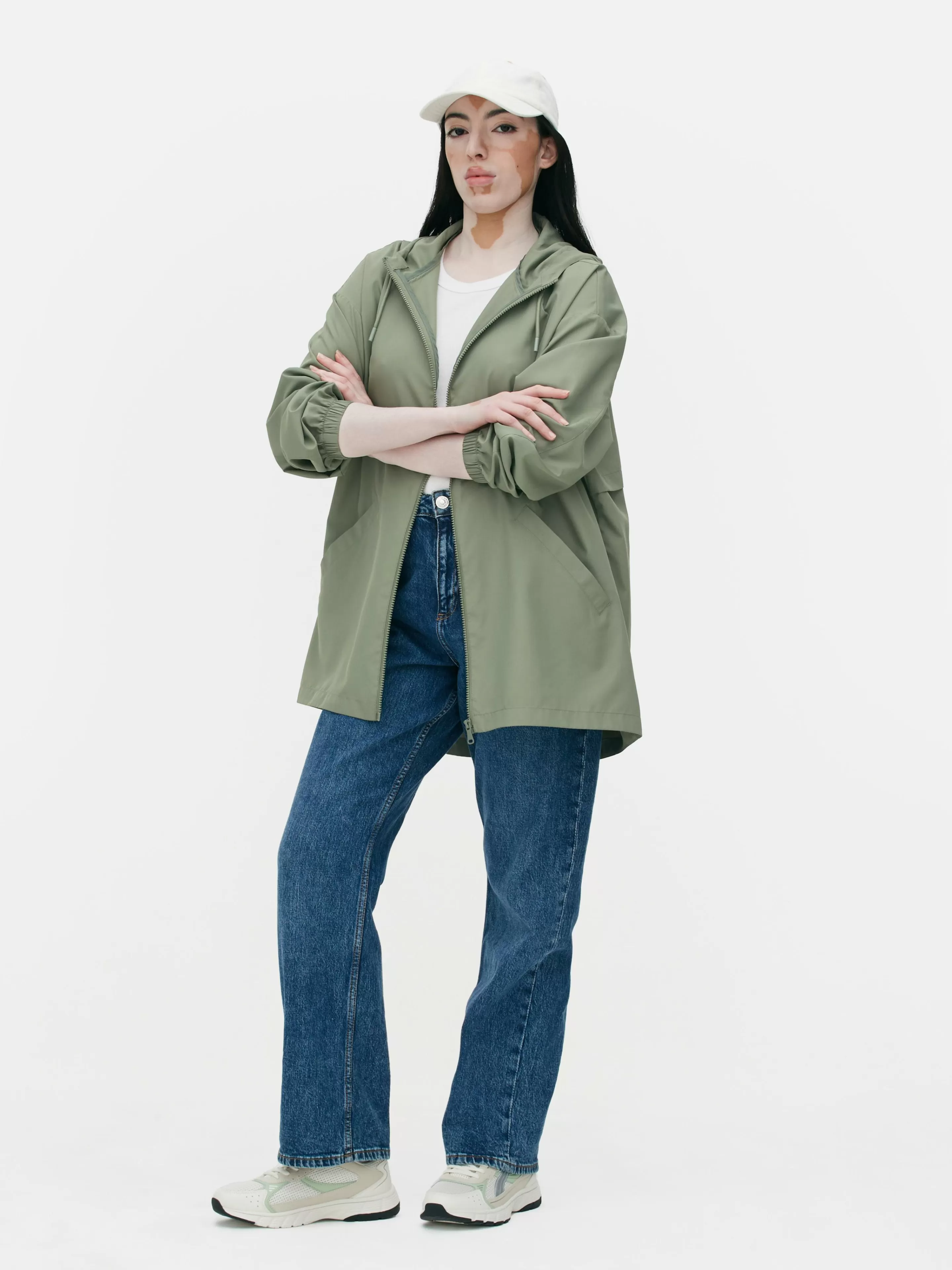 Parka Imperméable Légère à Capuche-Primark Sale