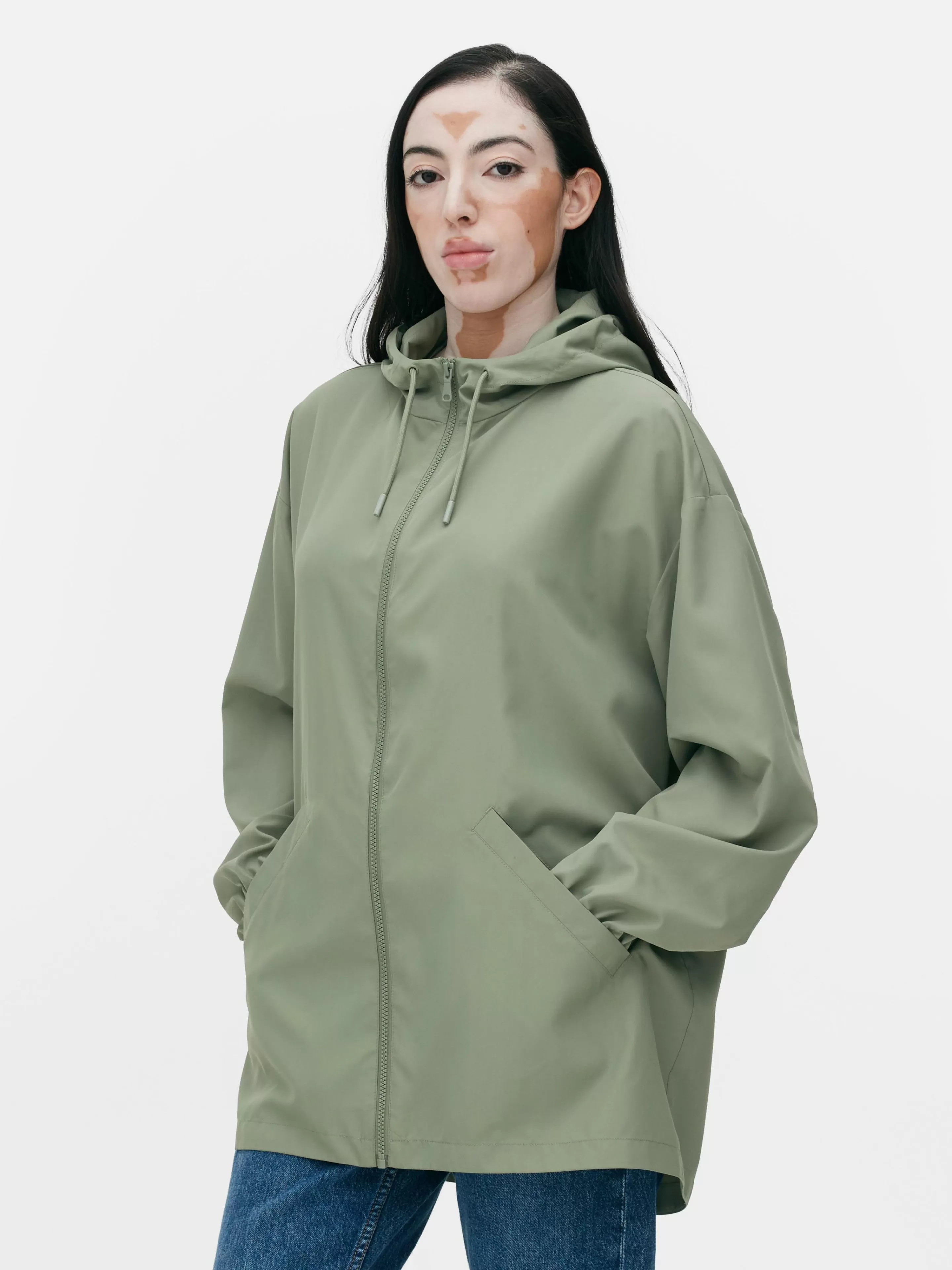 Parka Imperméable Légère à Capuche-Primark Sale