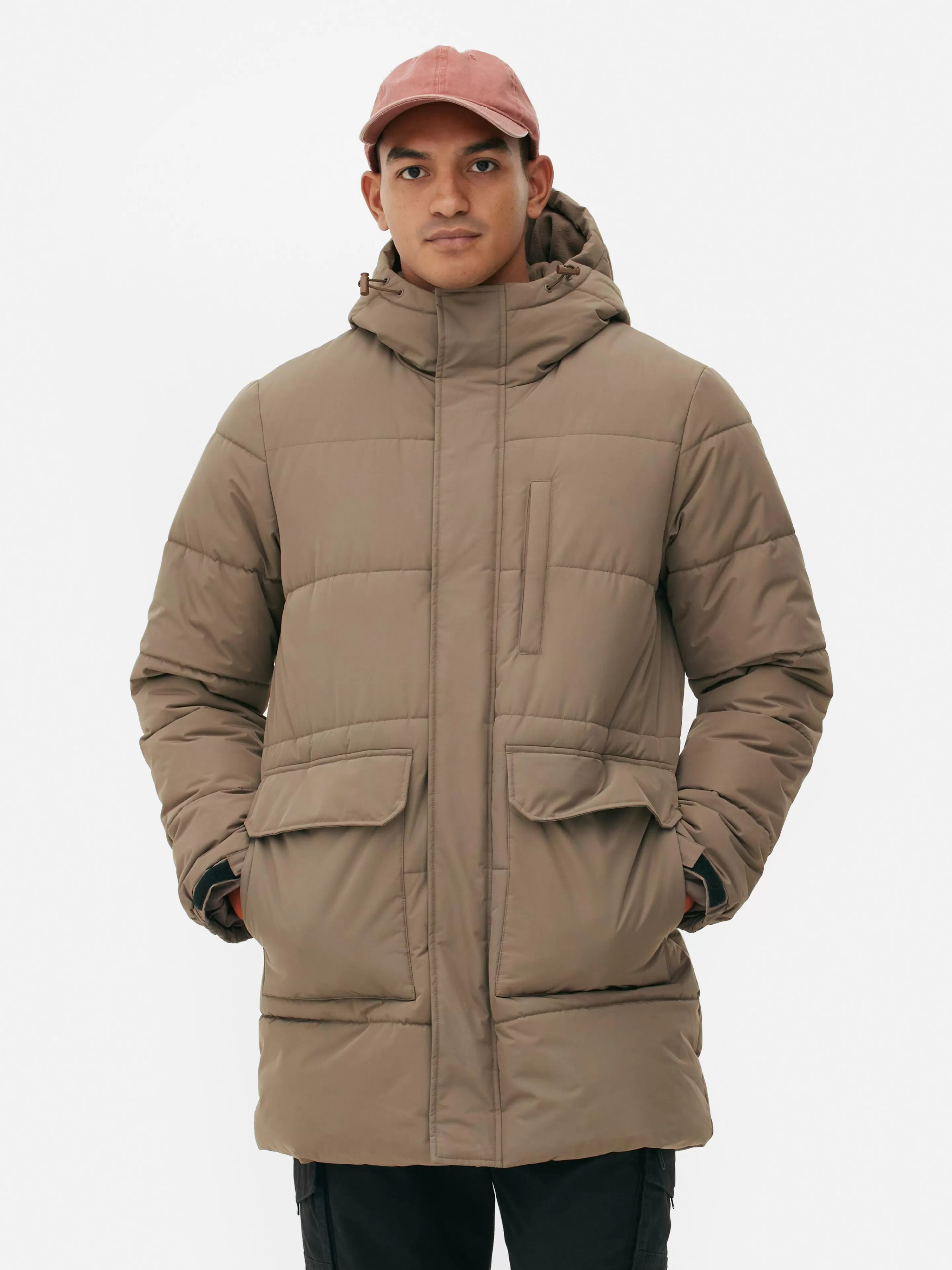 Parka Matelassée à Capuche-Primark Discount