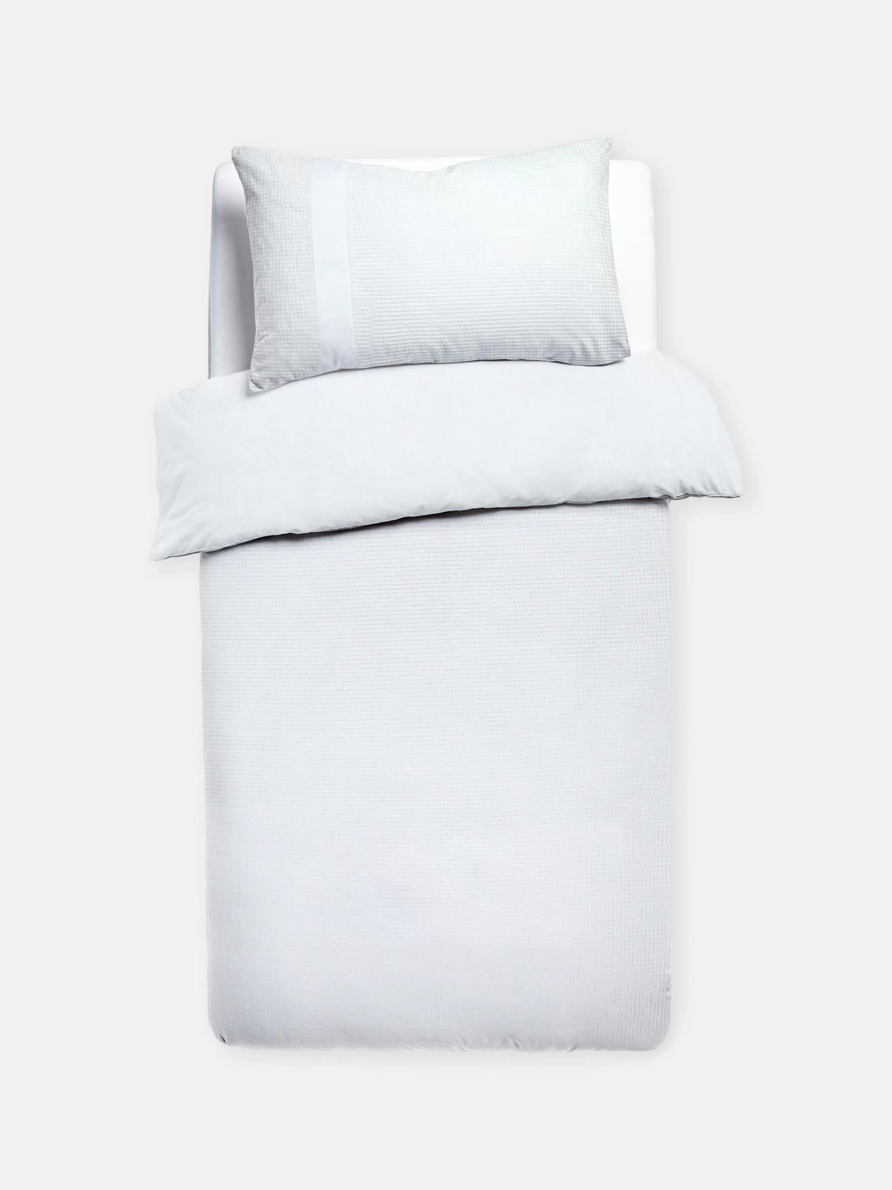 Parure De Lit Simple Gaufrée he-Primark Best