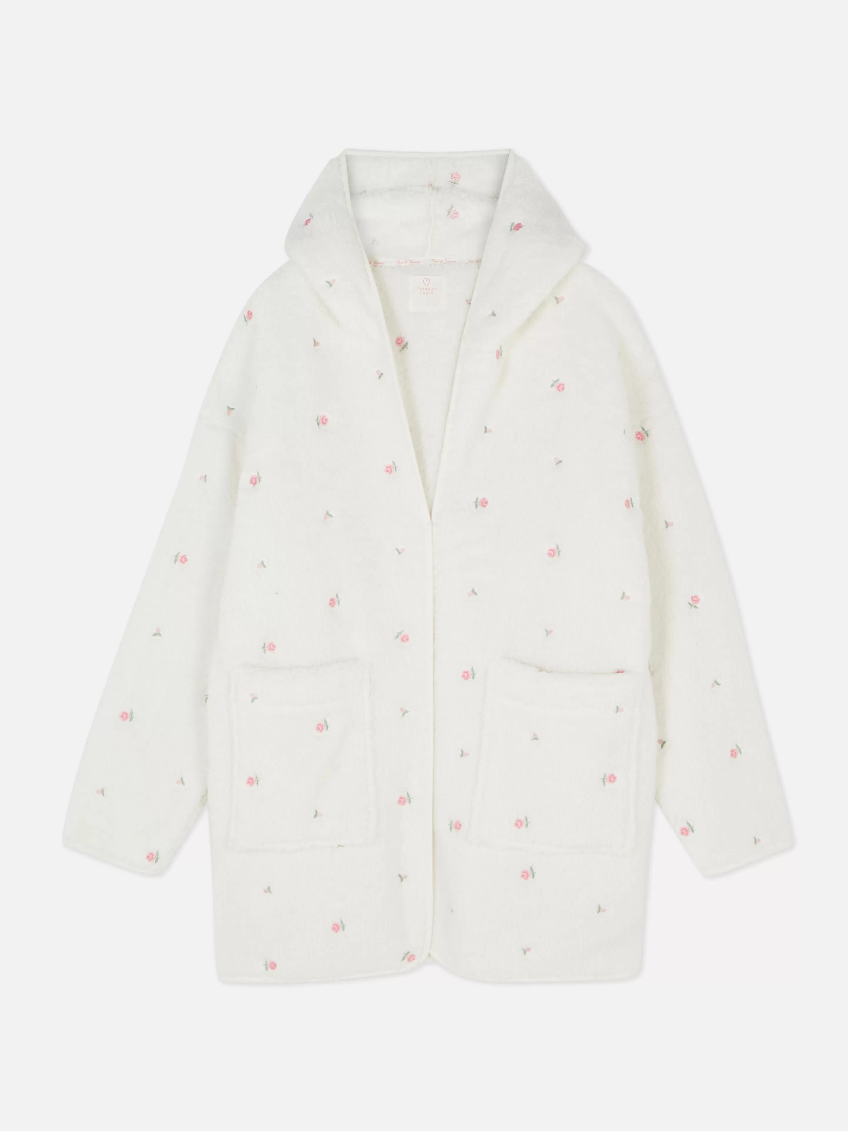 Peignoir De Pyjama Brodé De Roses-Primark New
