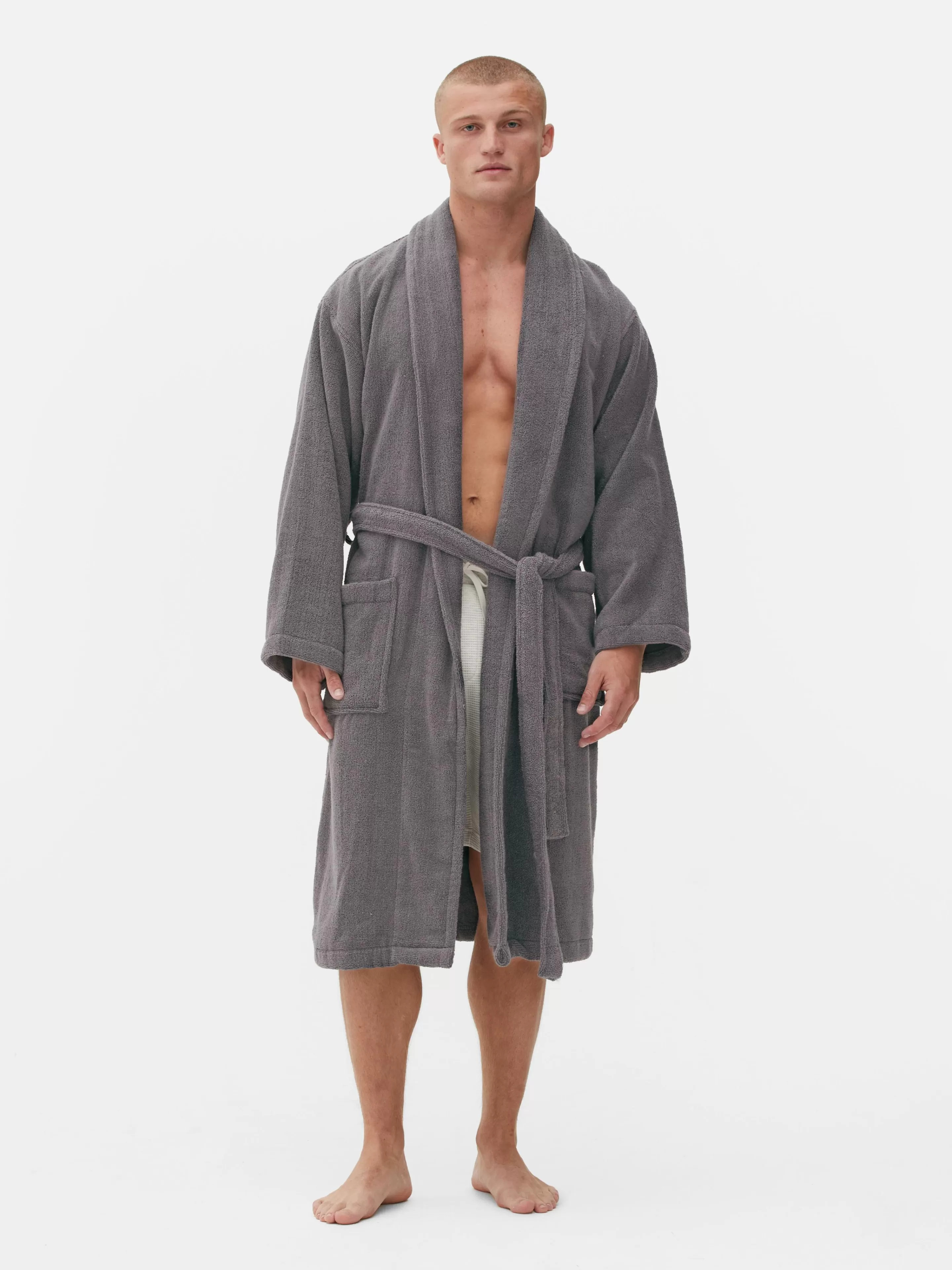 Peignoir De Spa En Tissu-éponge Coton-Primark Sale