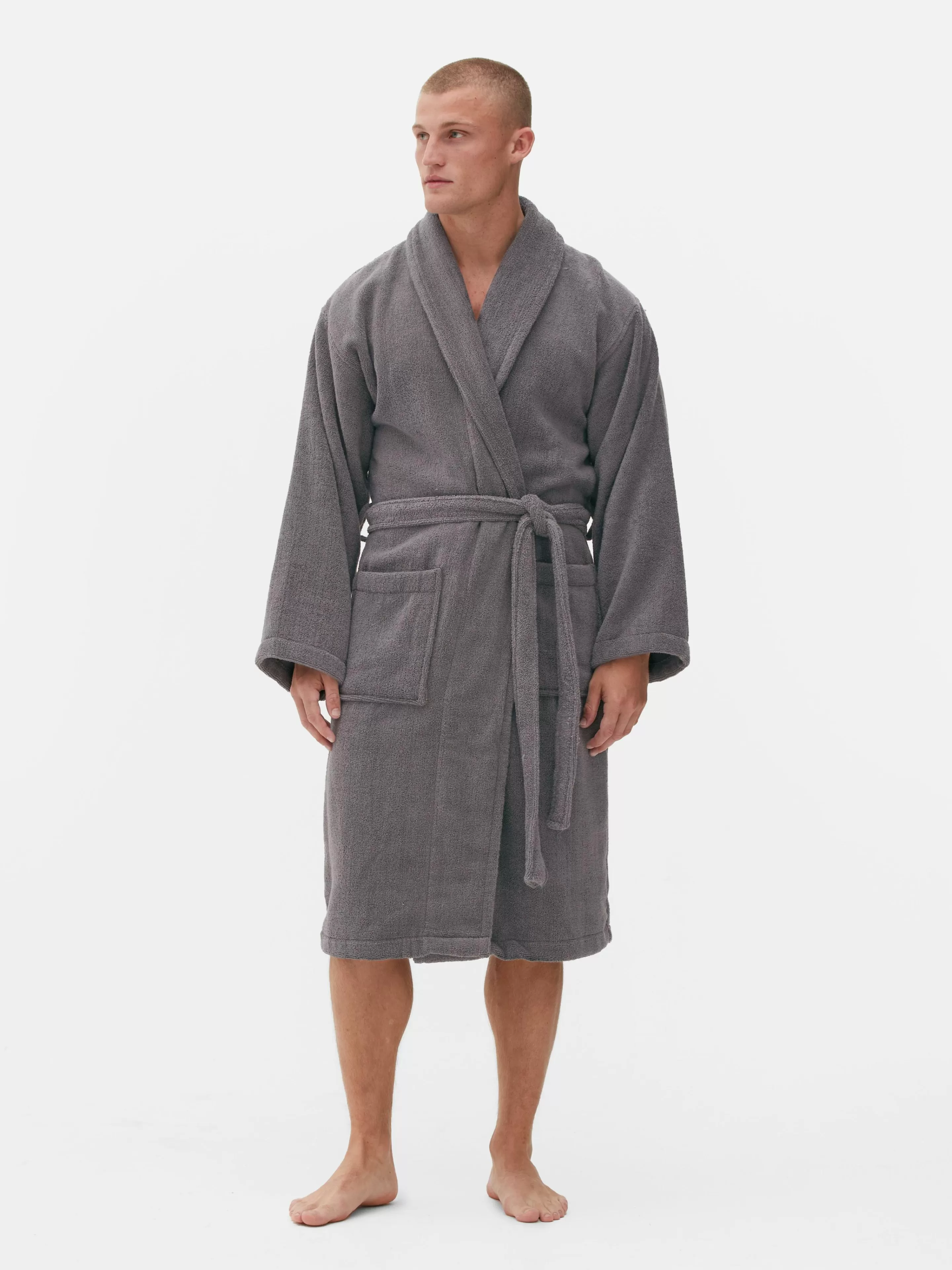 Peignoir De Spa En Tissu-éponge Coton-Primark Sale