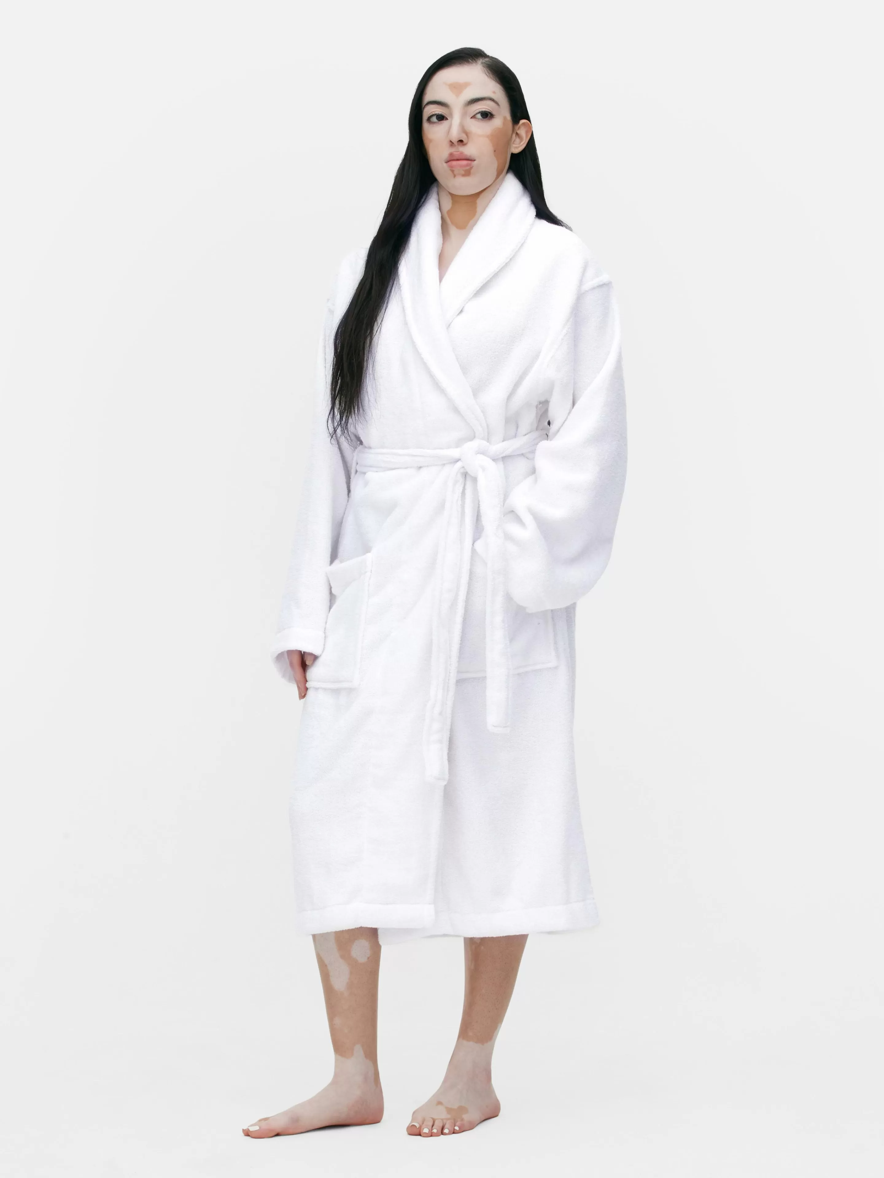 Peignoir De Spa En Tissu-éponge Coton-Primark Hot