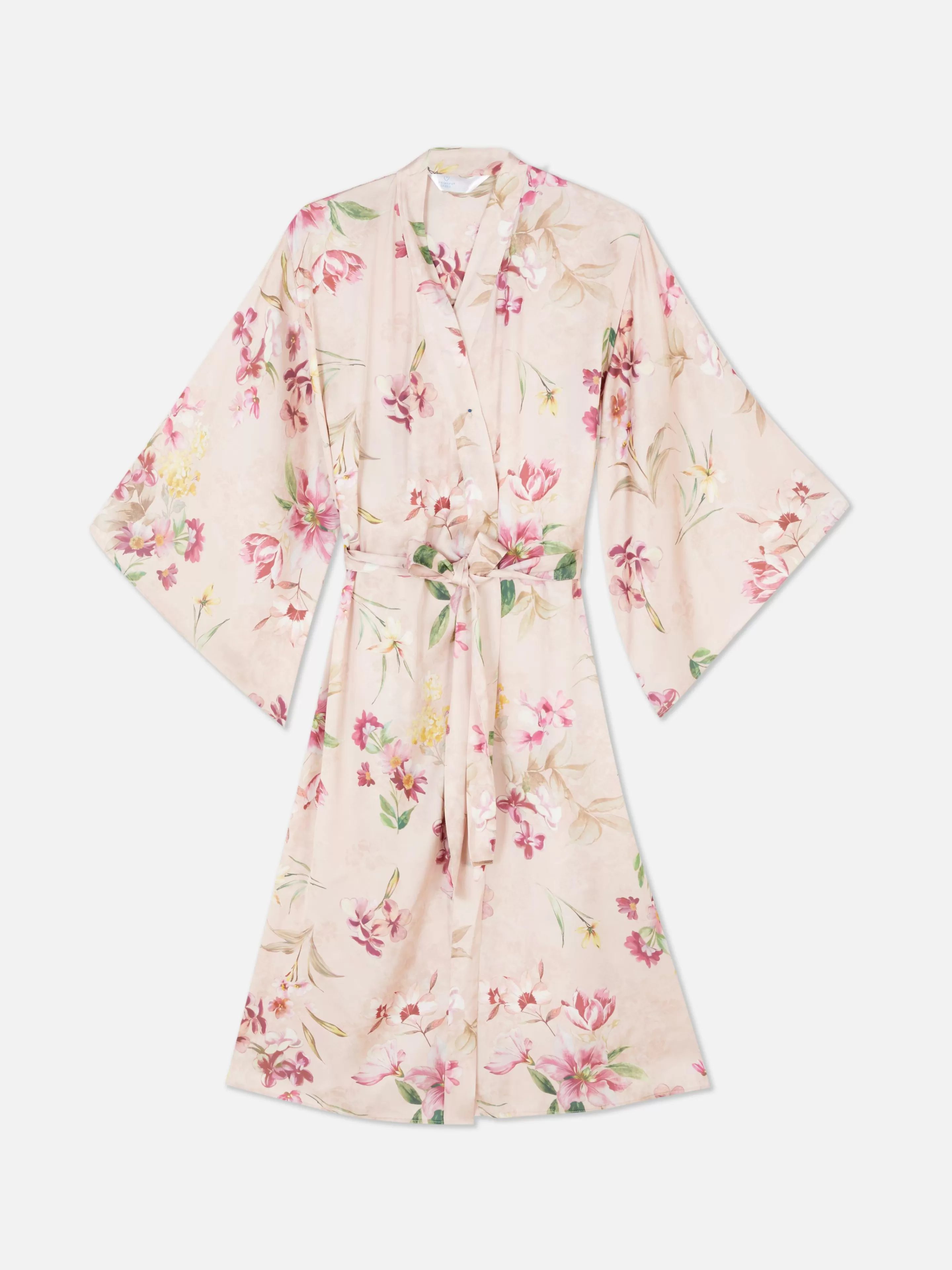 Peignoir Floral En Satin-Primark Sale