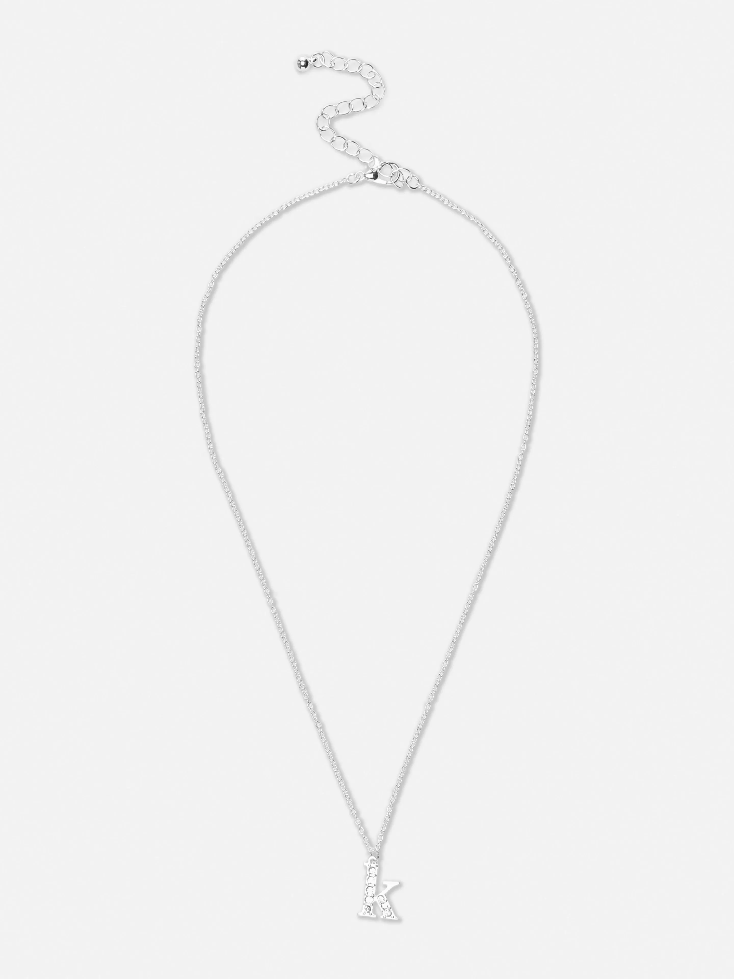Pendentif à Initiale Et Strass-Primark Online
