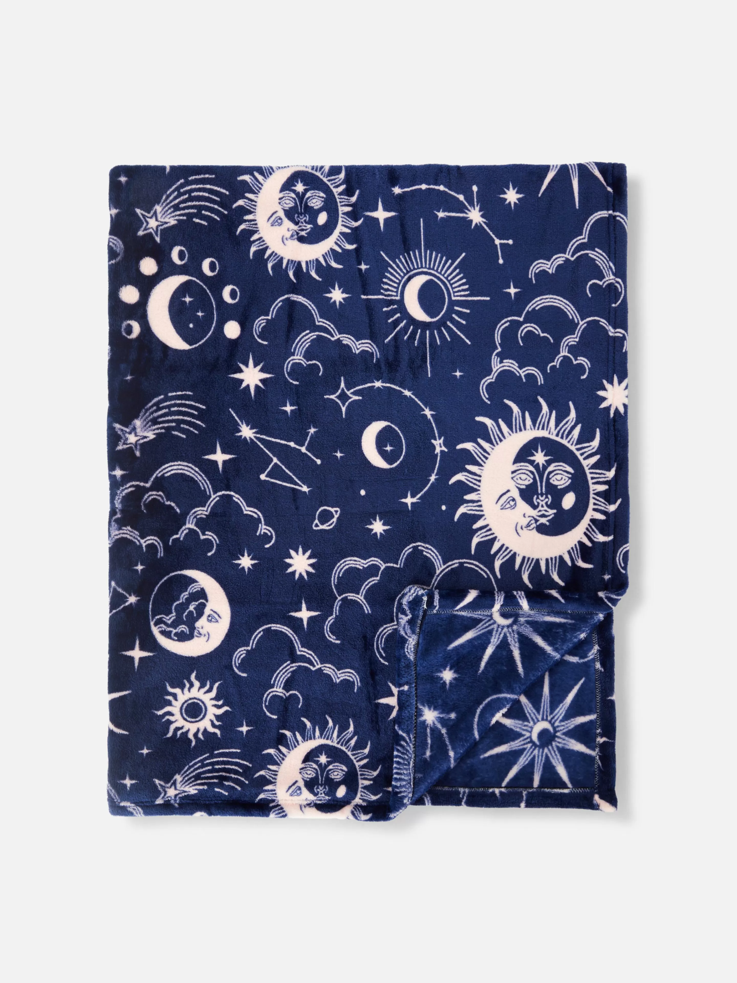 Petite Couverture Ultra-douce à Motif Céleste-Primark Store
