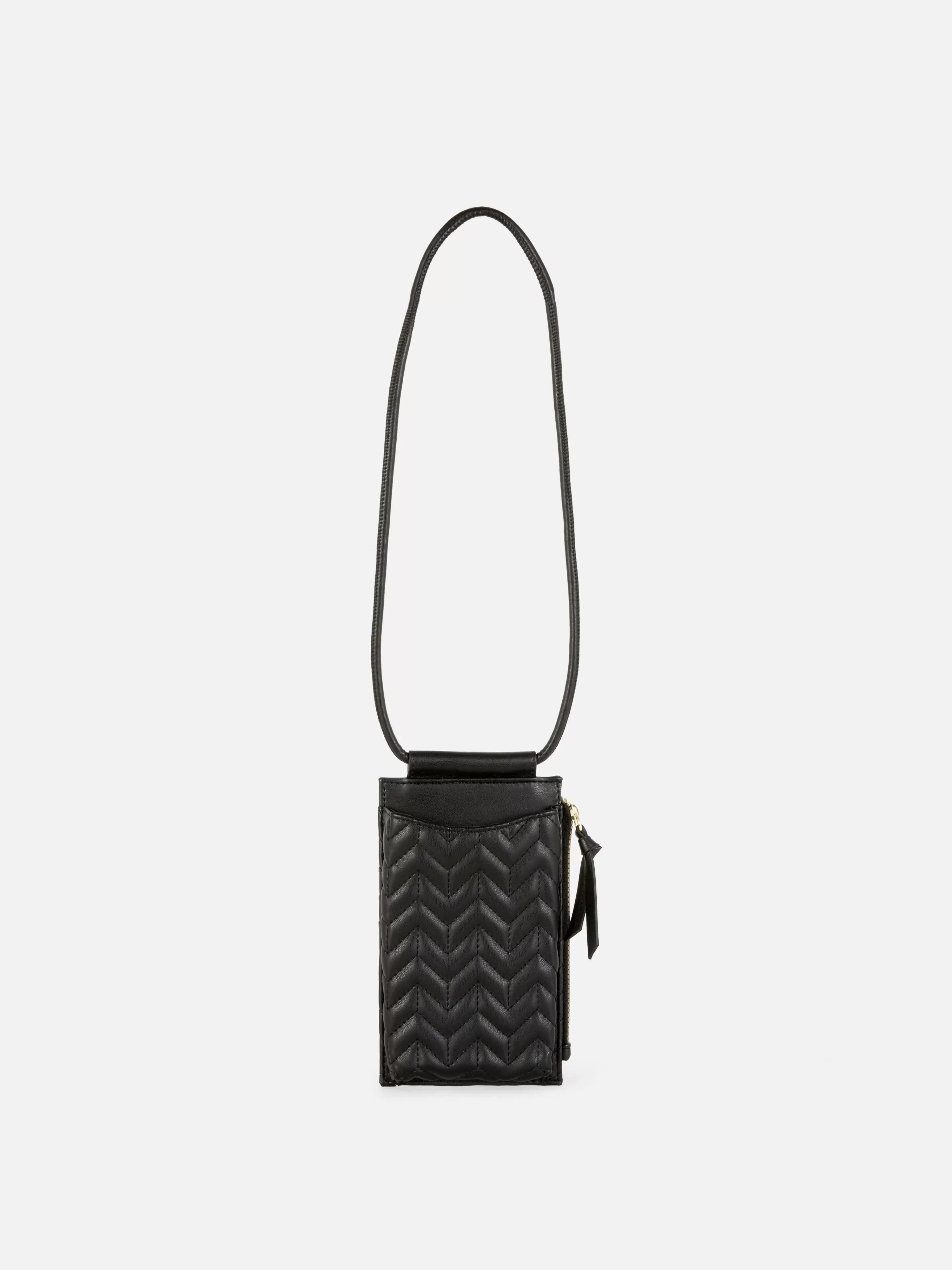 Pochette Pour Téléphone Zippée Et Matelassée à Chevrons-Primark Sale