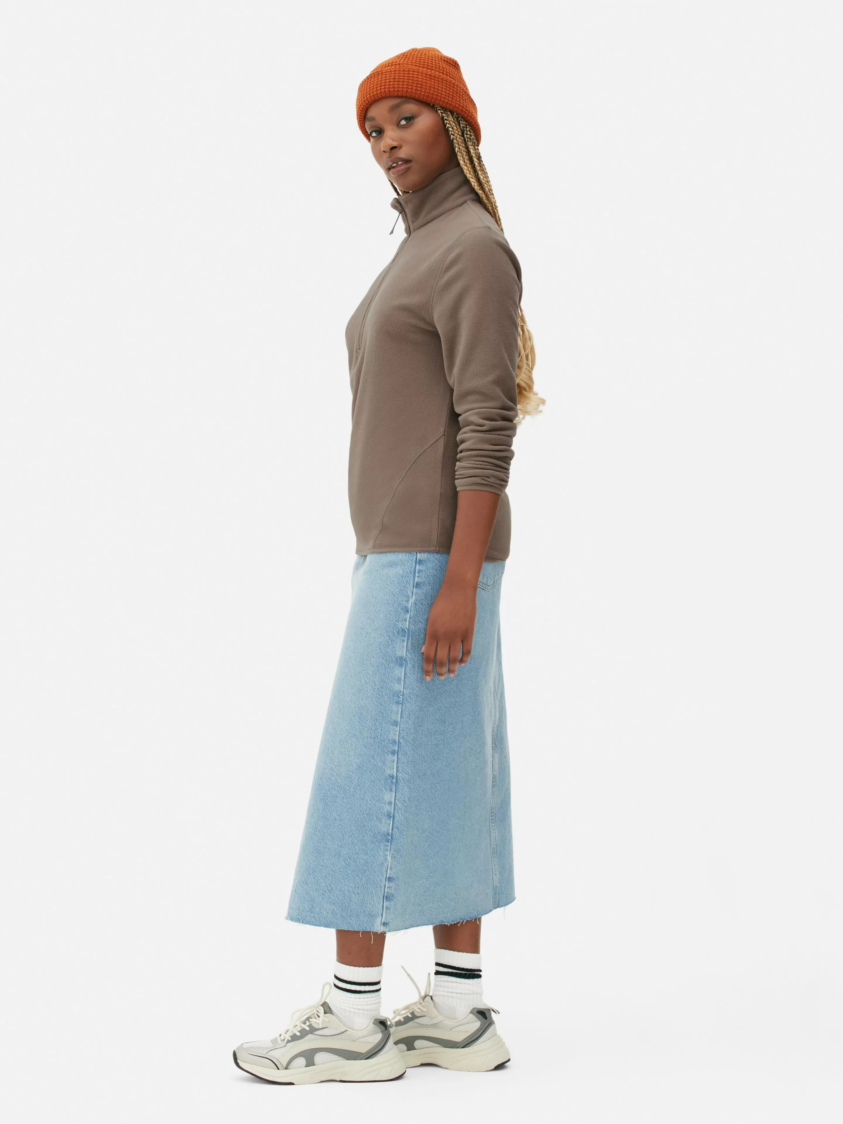 Polaire à Col Zippé-Primark New