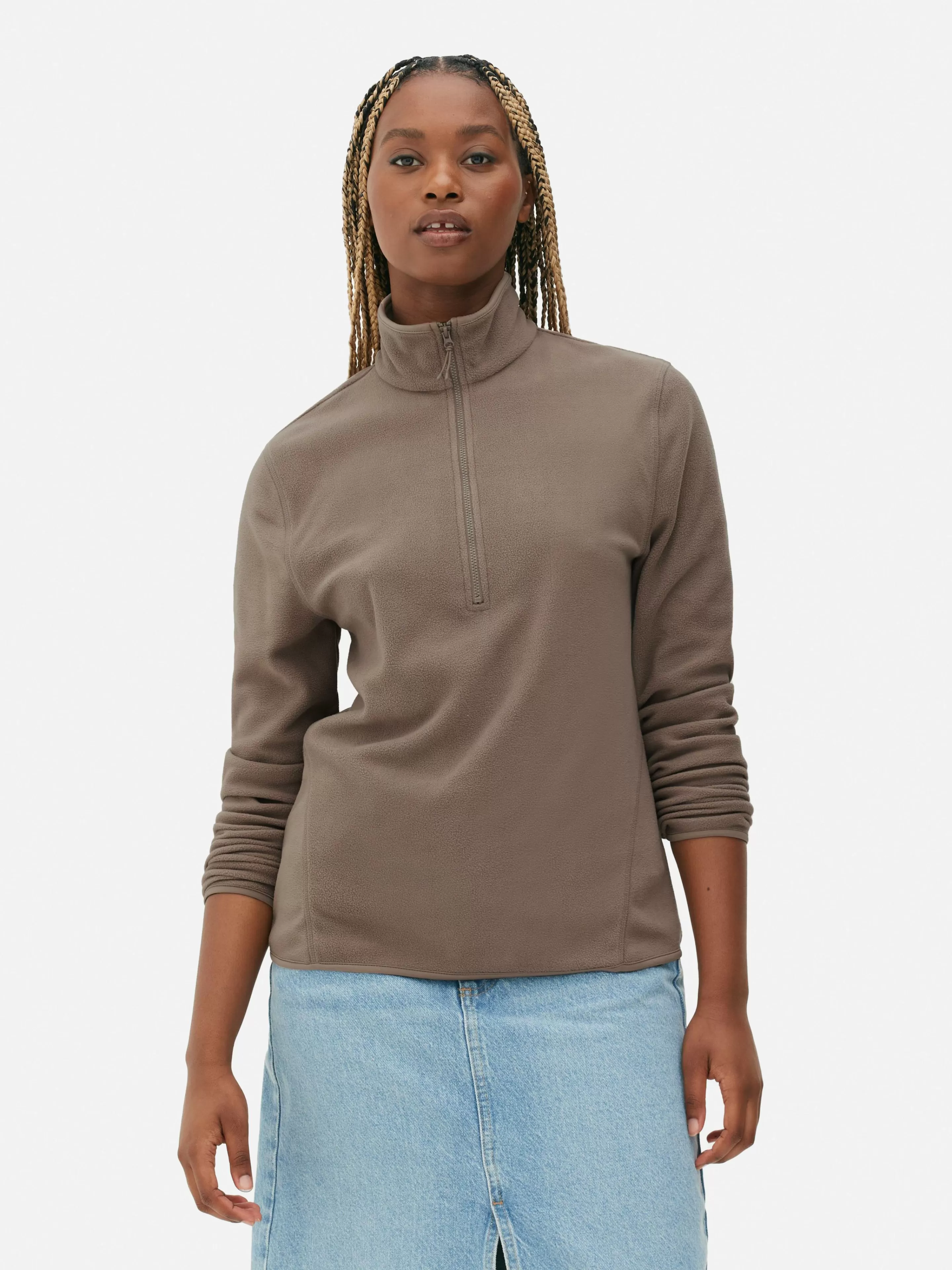 Polaire à Col Zippé-Primark New