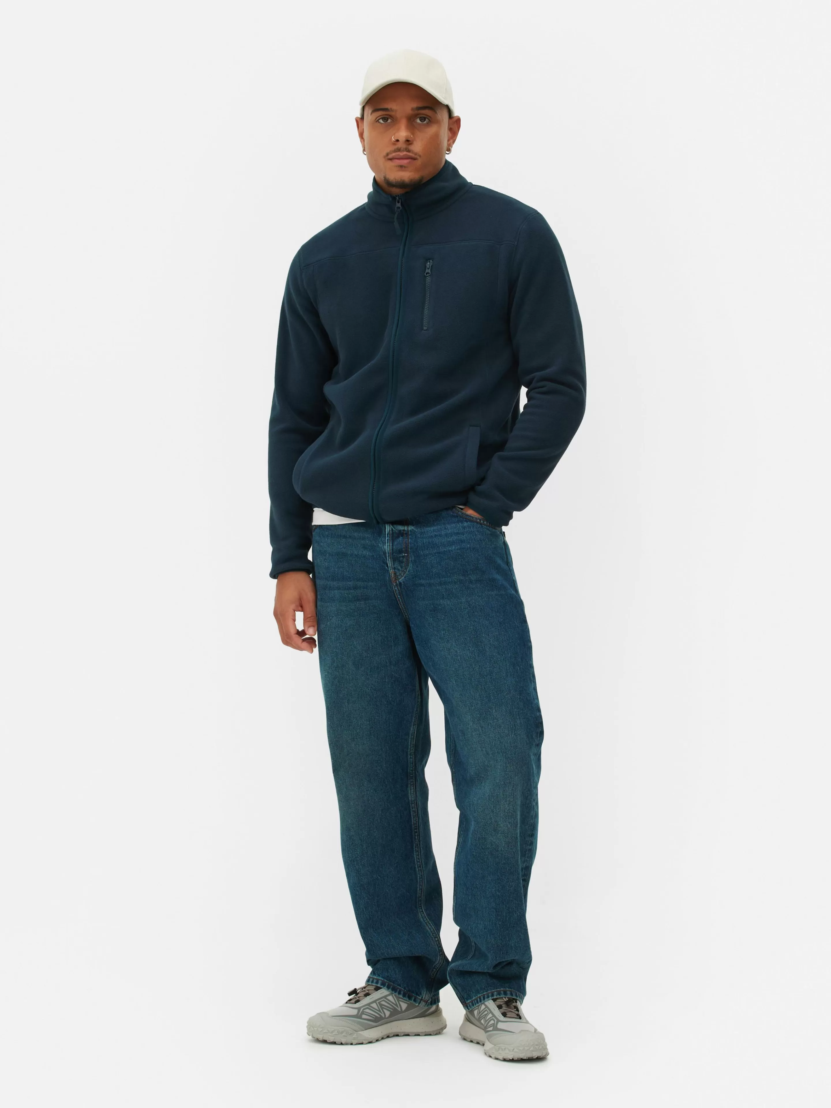 Polaire Zippée à Col Cheminée-Primark Best Sale