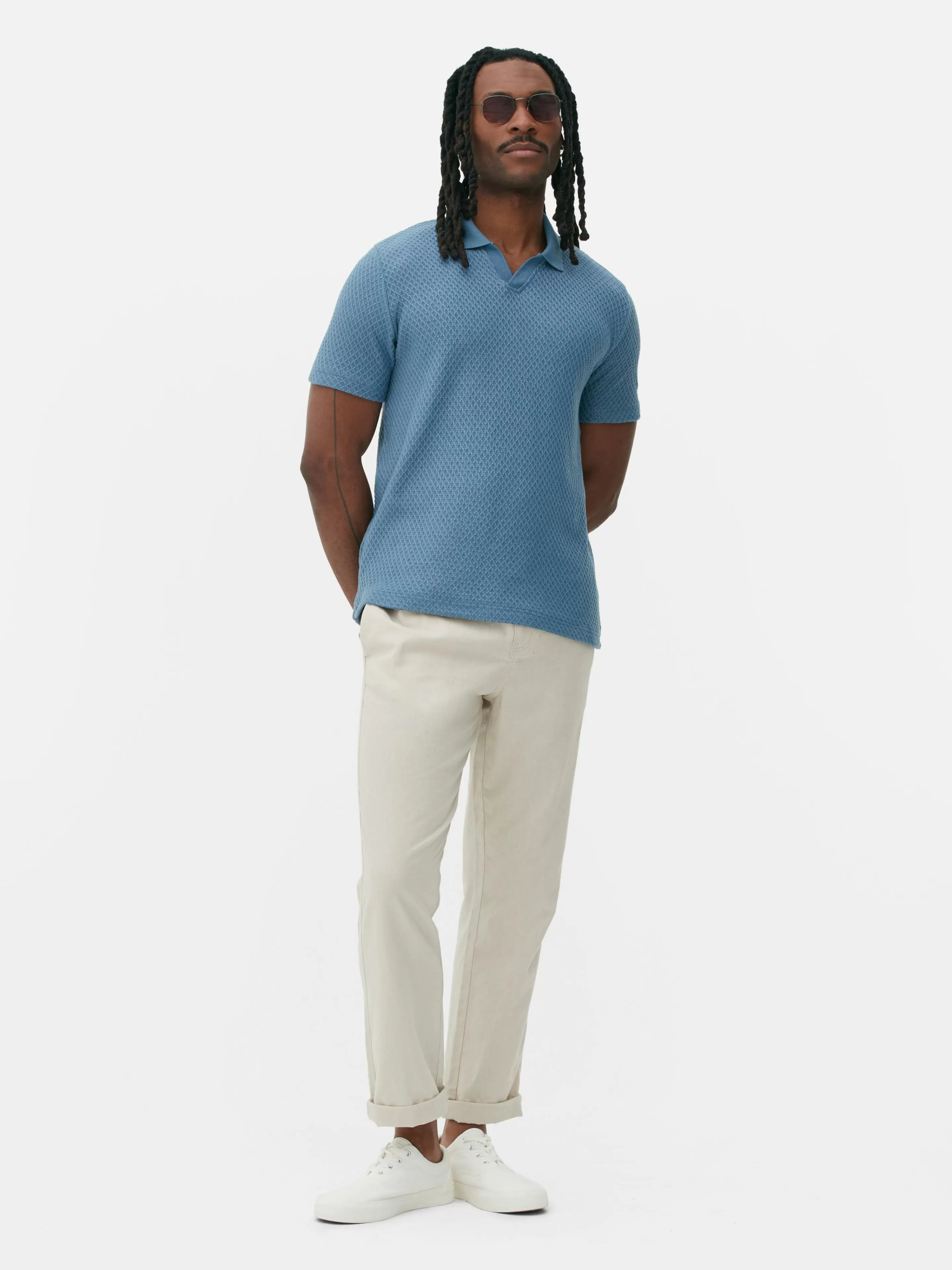 Polo En Maille Texturée Kem-Primark Hot