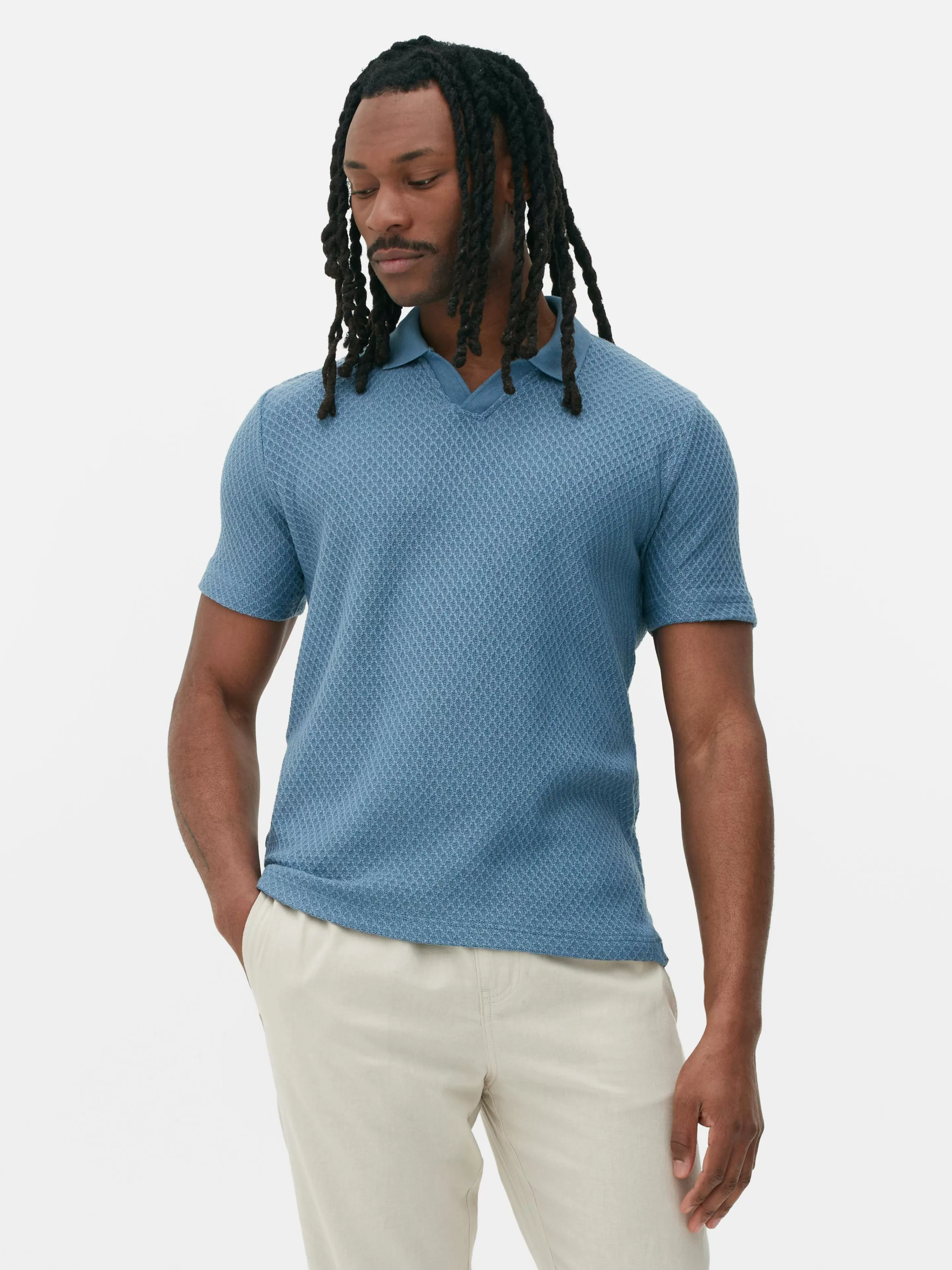 Polo En Maille Texturée Kem-Primark Hot