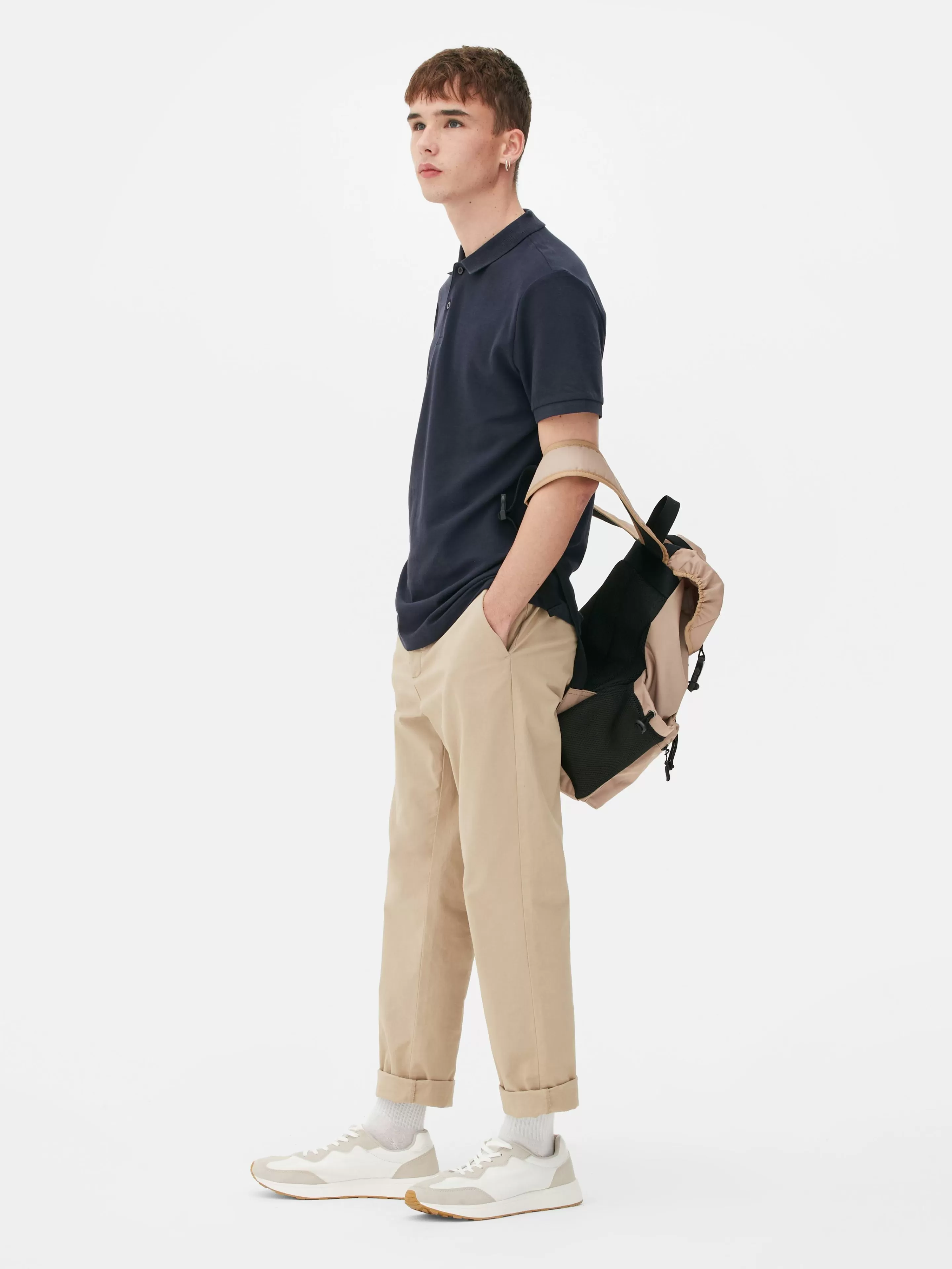 Polo En Piqué à Manches Courtes-Primark Shop