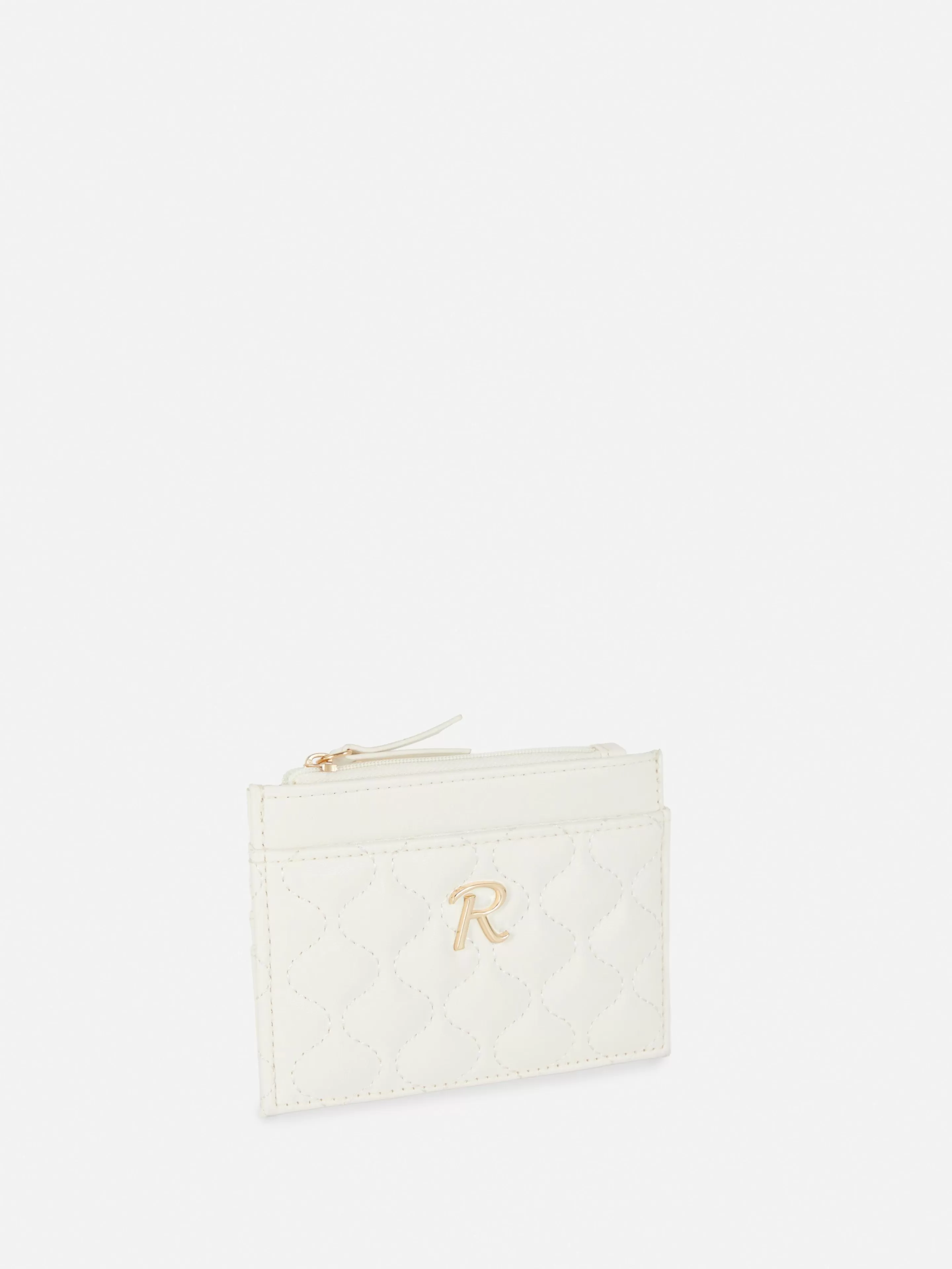 Porte-cartes Matelassé à Initiale-Primark Clearance
