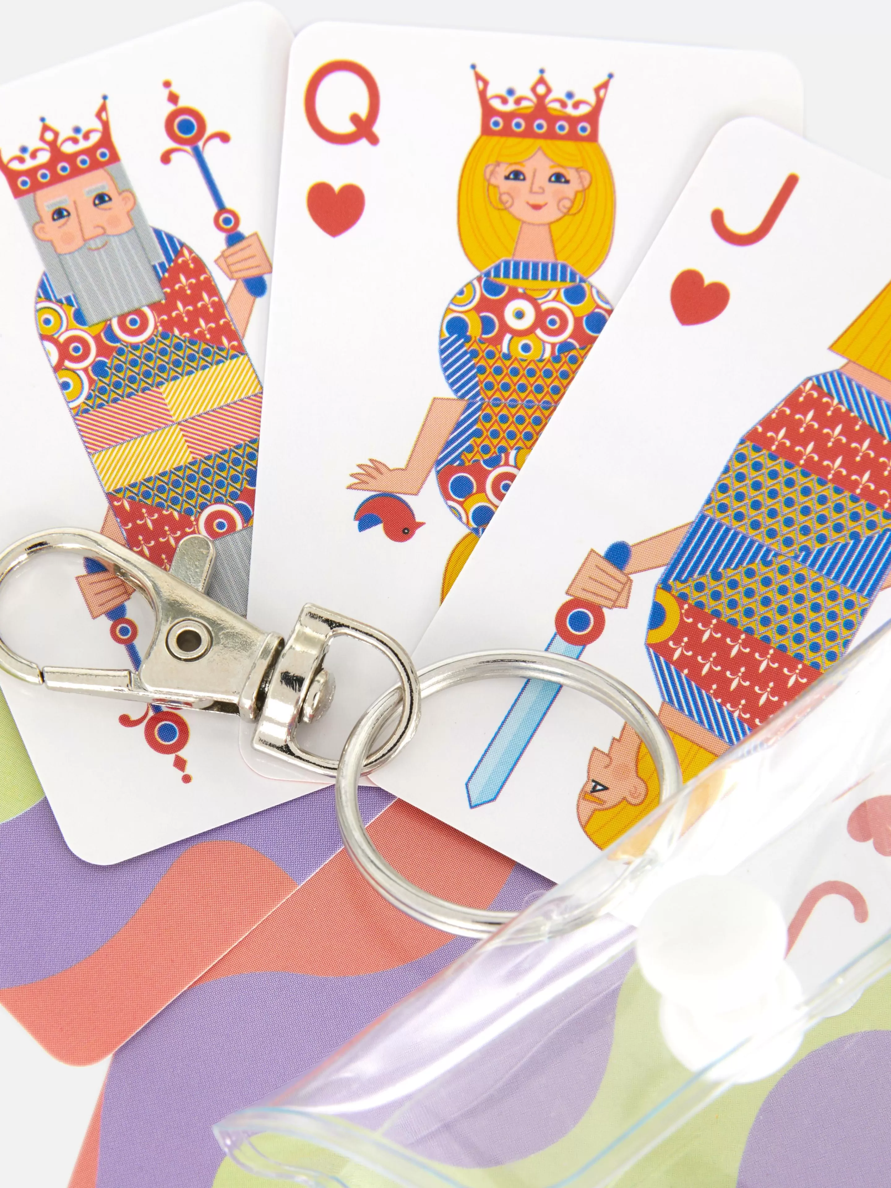 Porte-clés Mini Cartes à Jouer-Primark New