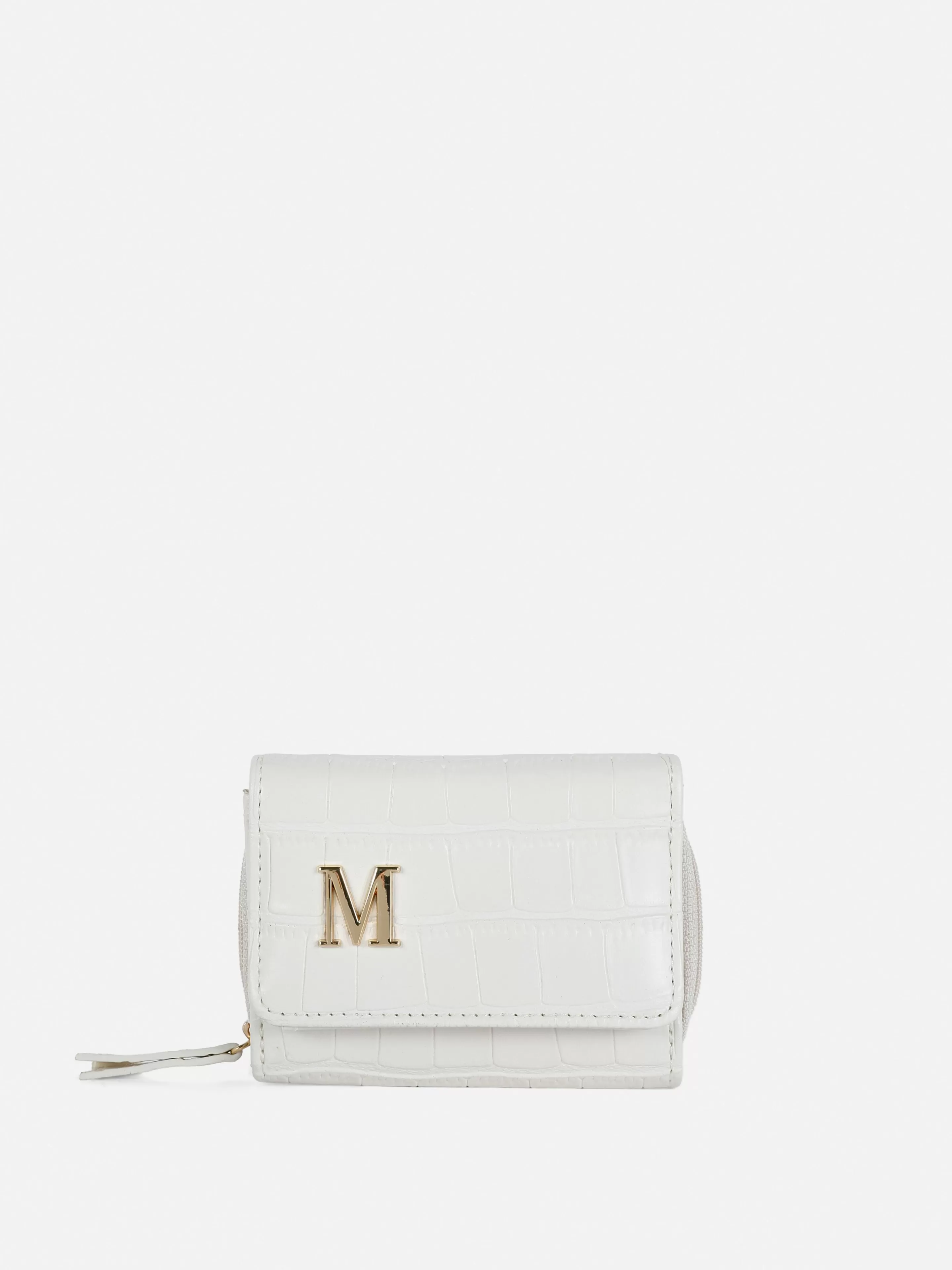 Porte-monnaie En Simili Cuir Effet Croco Avec Initiale-Primark Cheap