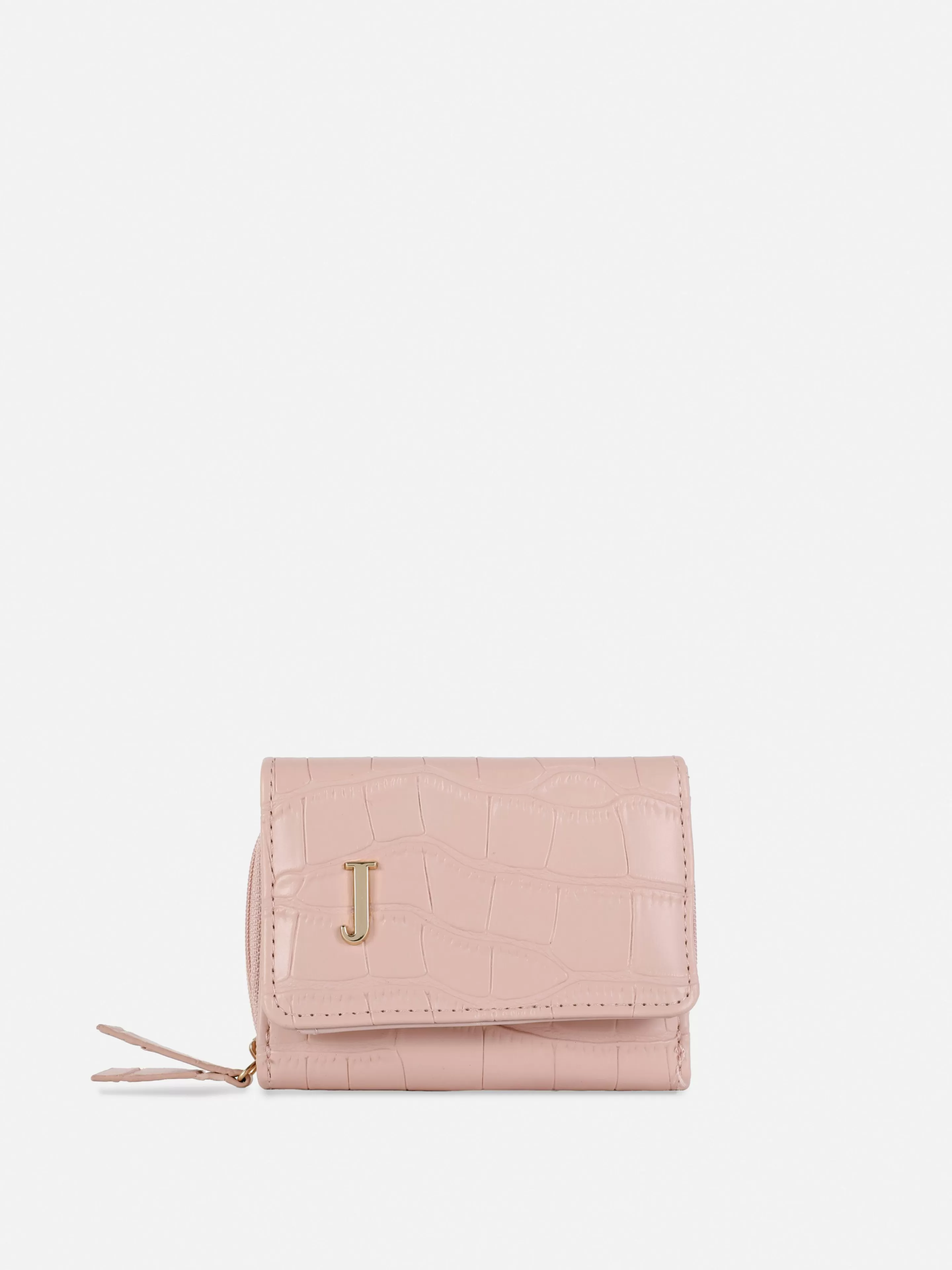 Porte-monnaie En Simili Cuir Effet Croco Avec Initiale-Primark Sale