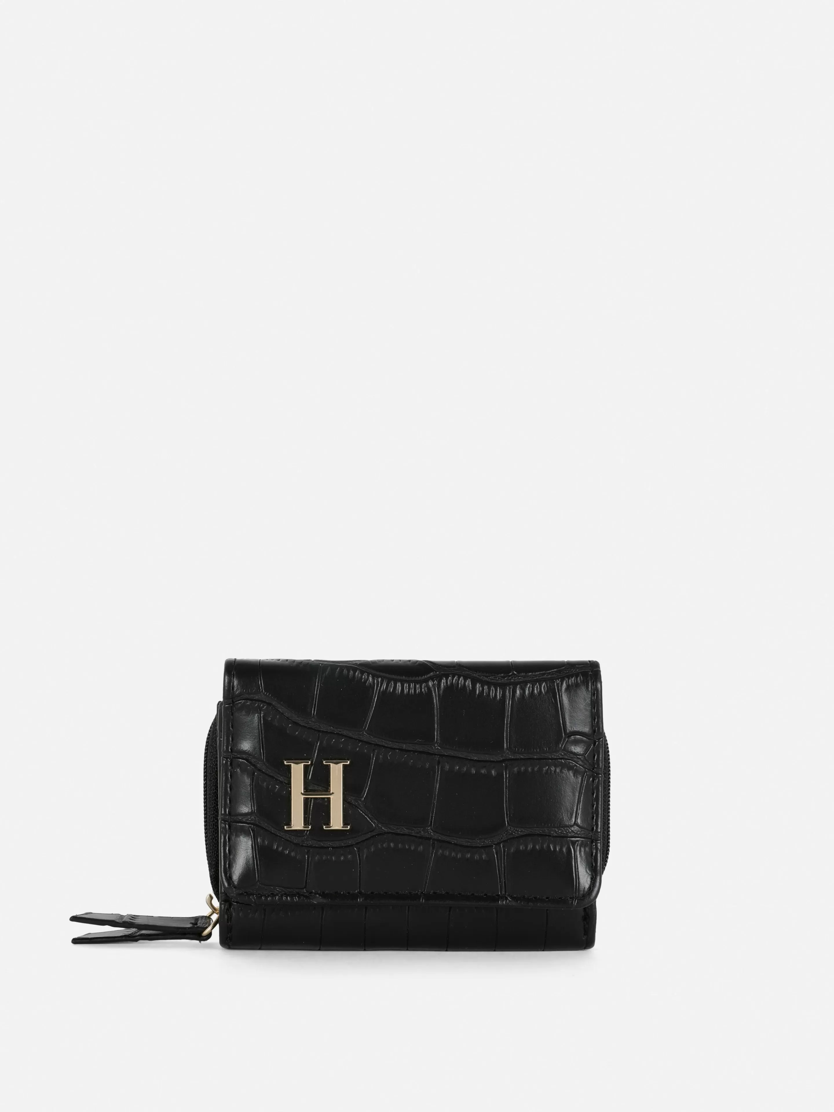 Porte-monnaie En Simili Cuir Effet Croco Avec Initiale-Primark Store