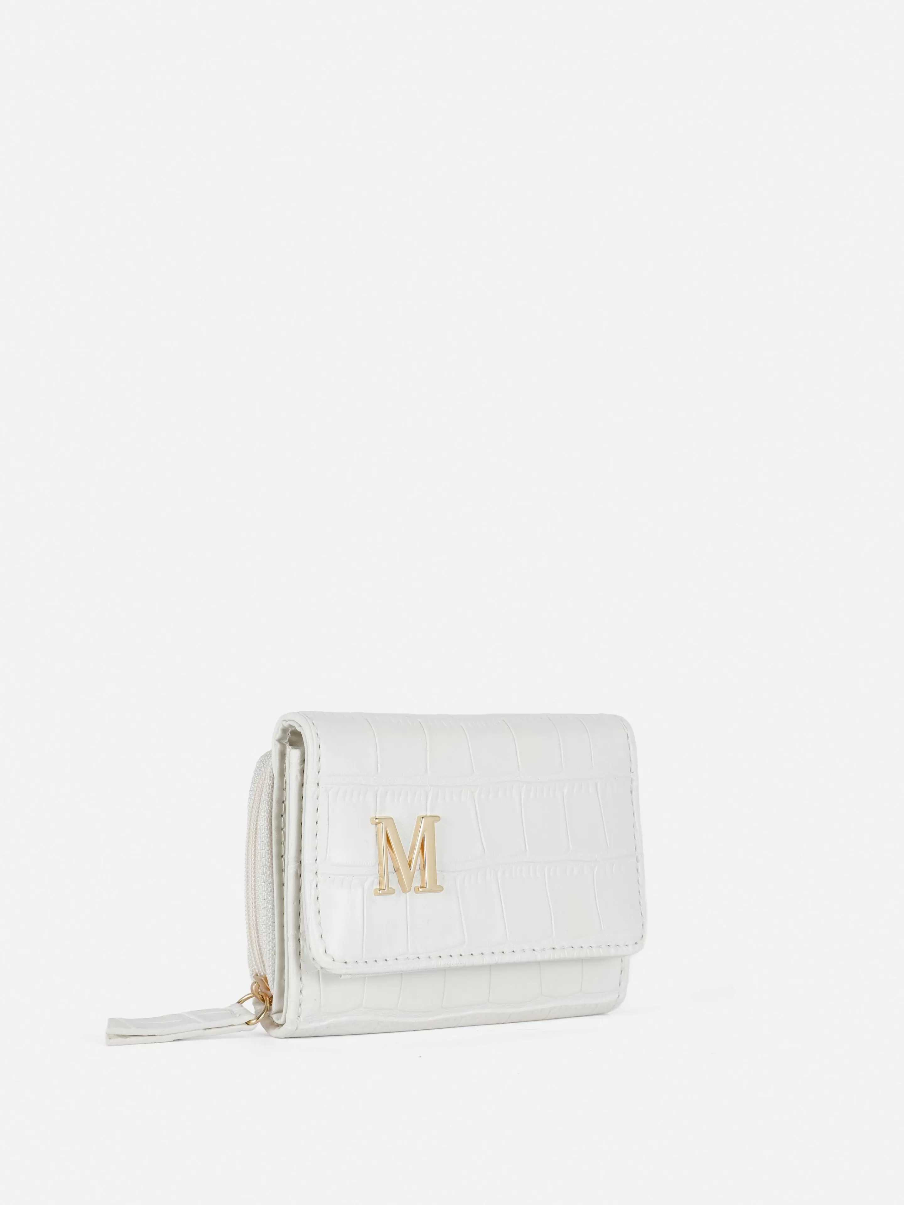 Porte-monnaie En Simili Cuir Effet Croco Avec Initiale-Primark Cheap