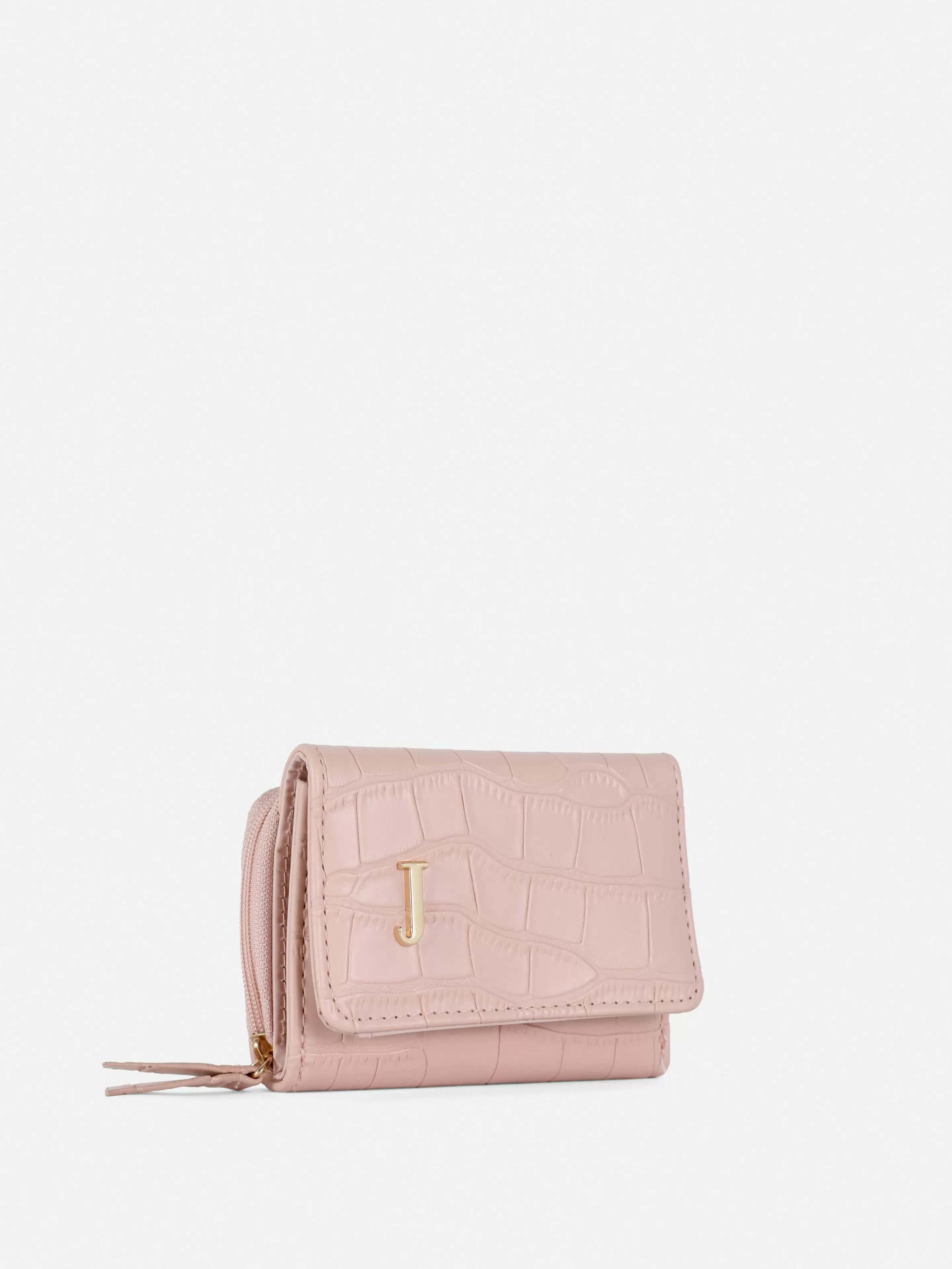 Porte-monnaie En Simili Cuir Effet Croco Avec Initiale-Primark Sale