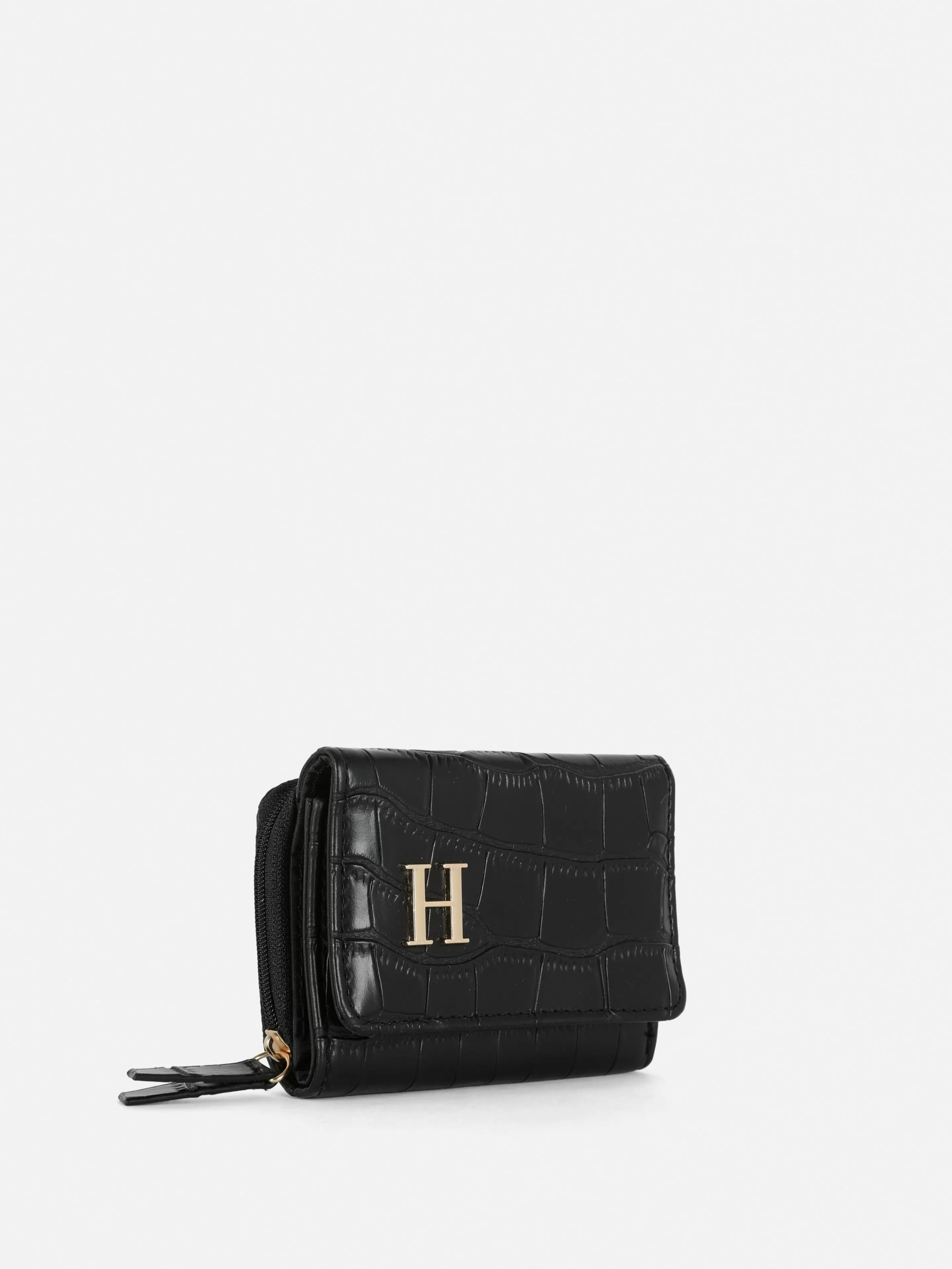 Porte-monnaie En Simili Cuir Effet Croco Avec Initiale-Primark Store