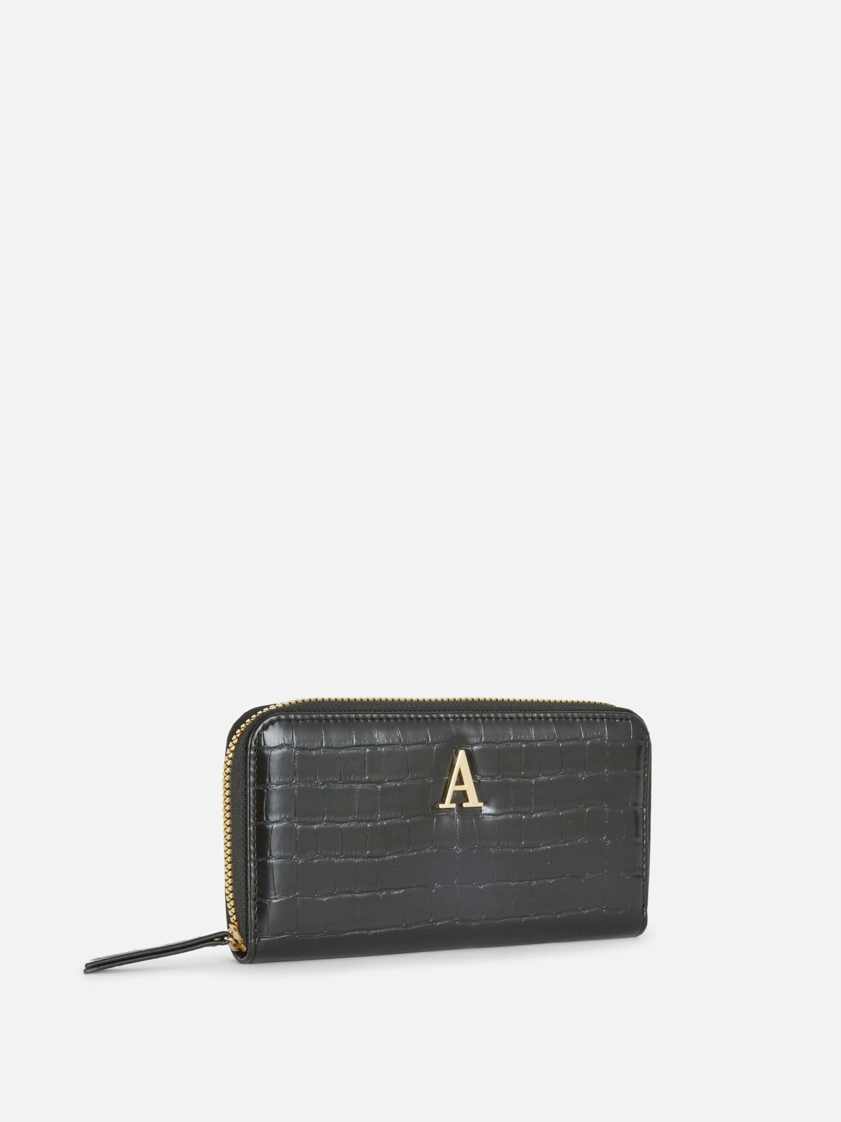 Porte-monnaie Zippé En Imitation Croco à Initiale-Primark Best Sale