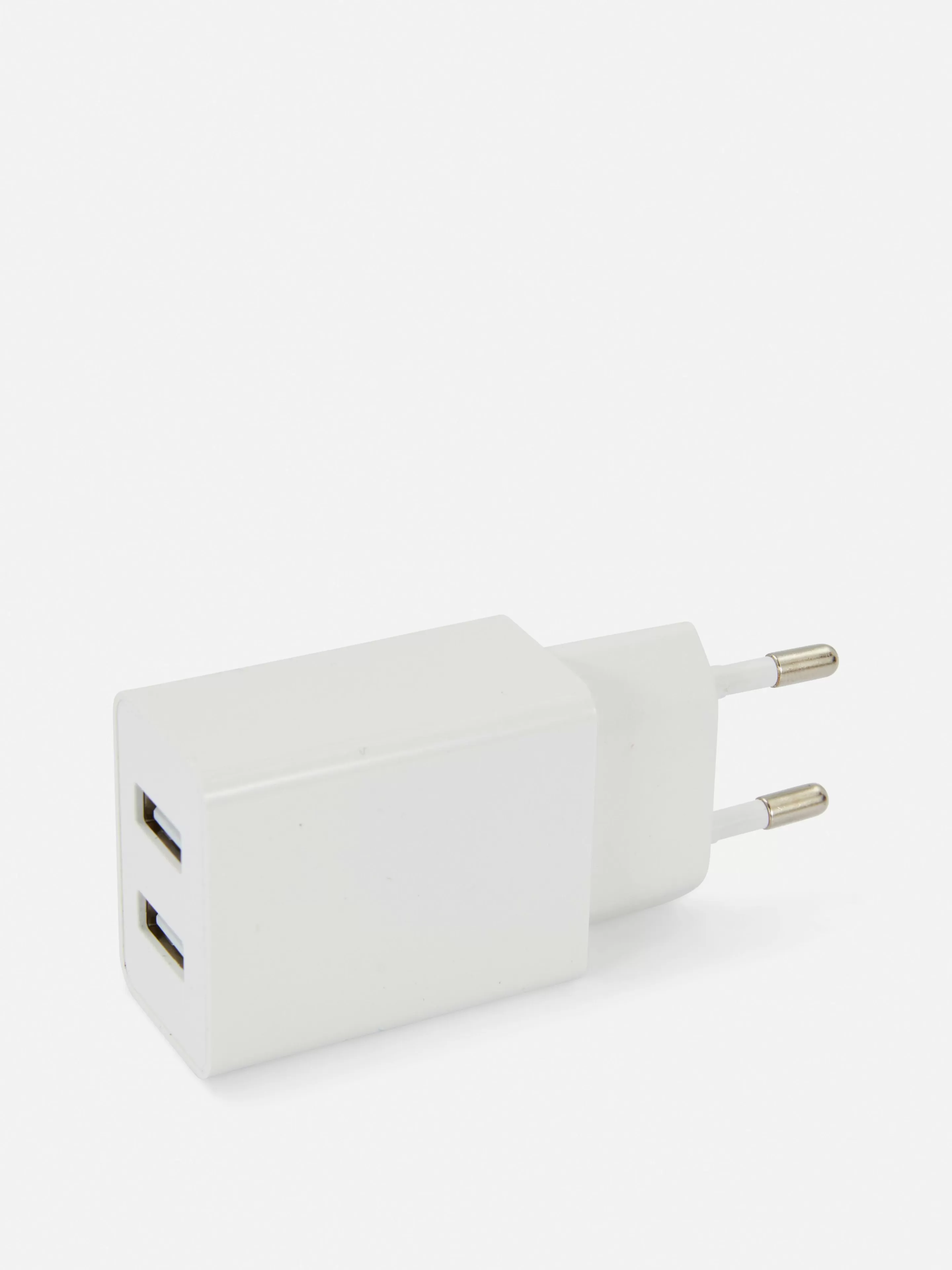 Prise USB à Double Fiche-Primark Discount