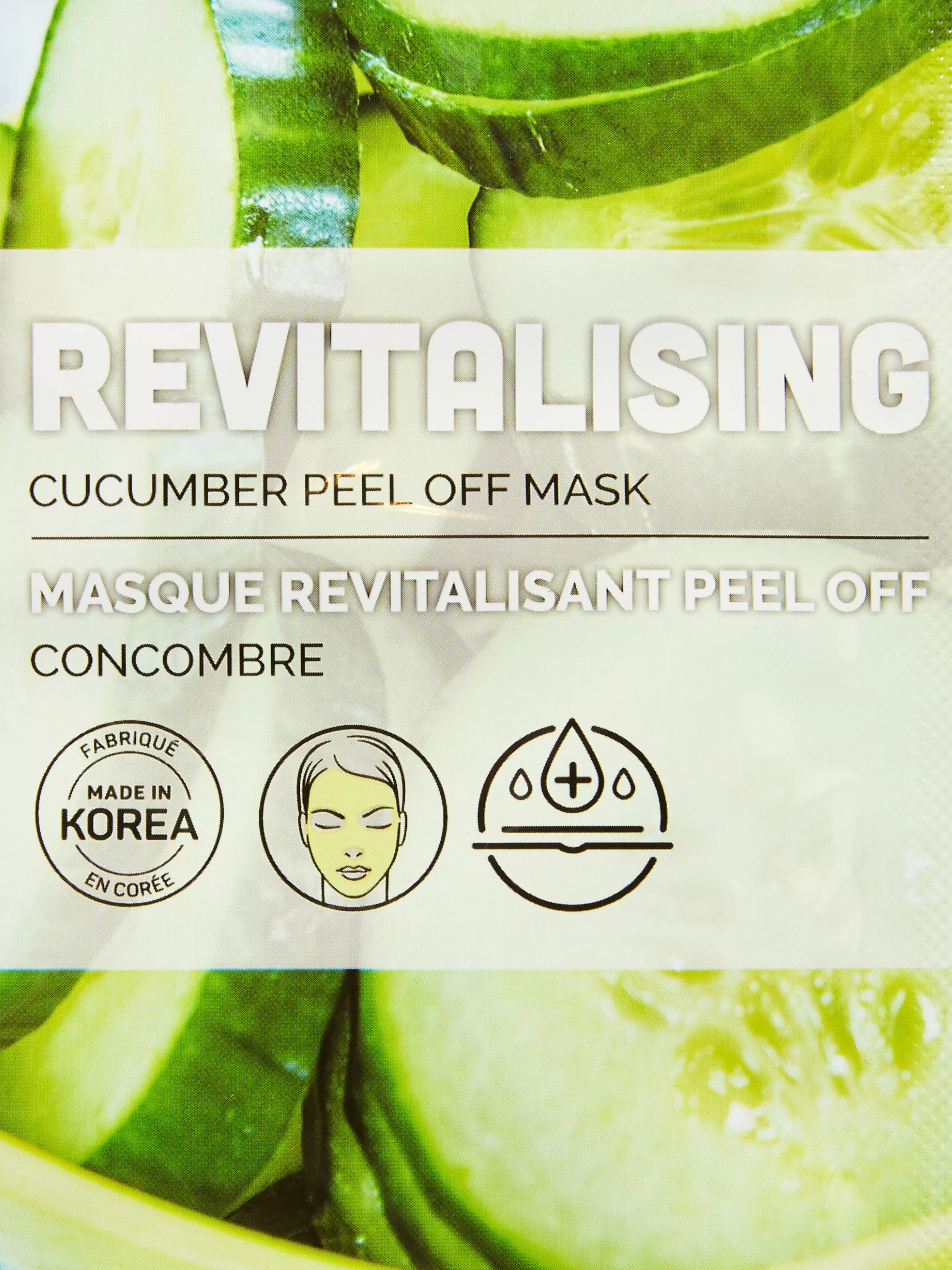 P.S... Masque Peel-off Au Concombre-Primark New