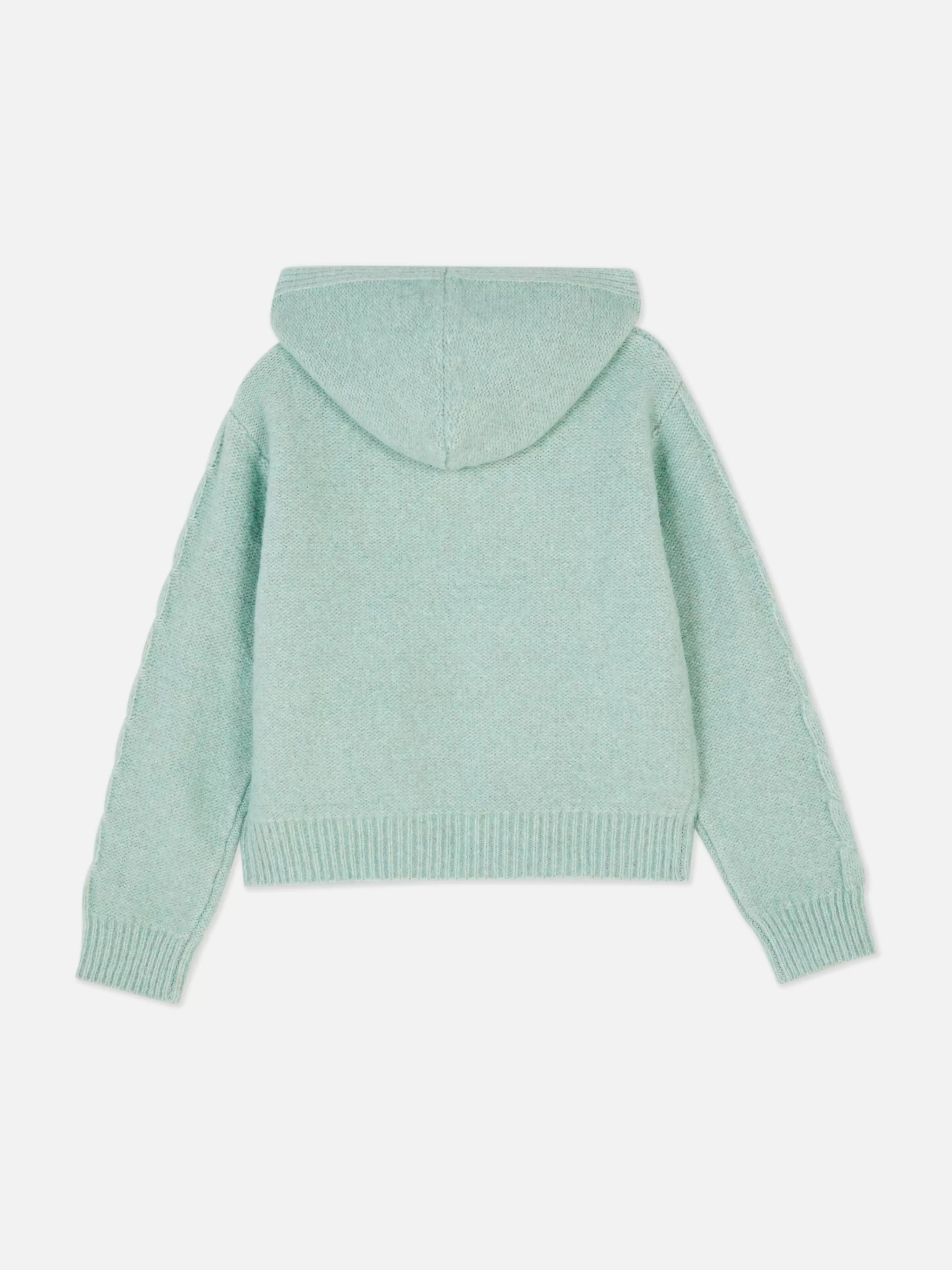 Pull à Capuche En Maille Torsadée-Primark Hot