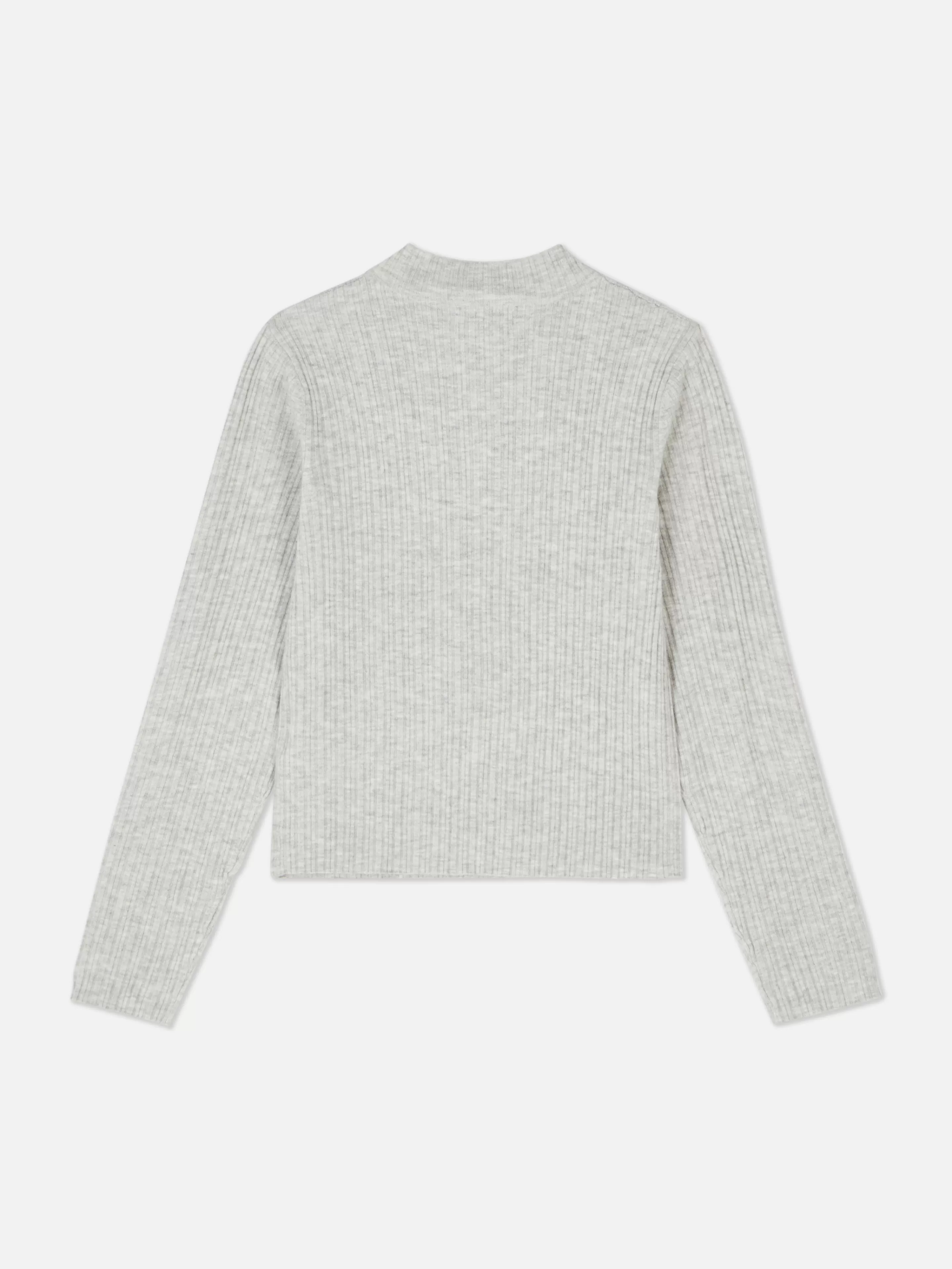 Pull à Col Ras Du Cou Côtelé-Primark Cheap
