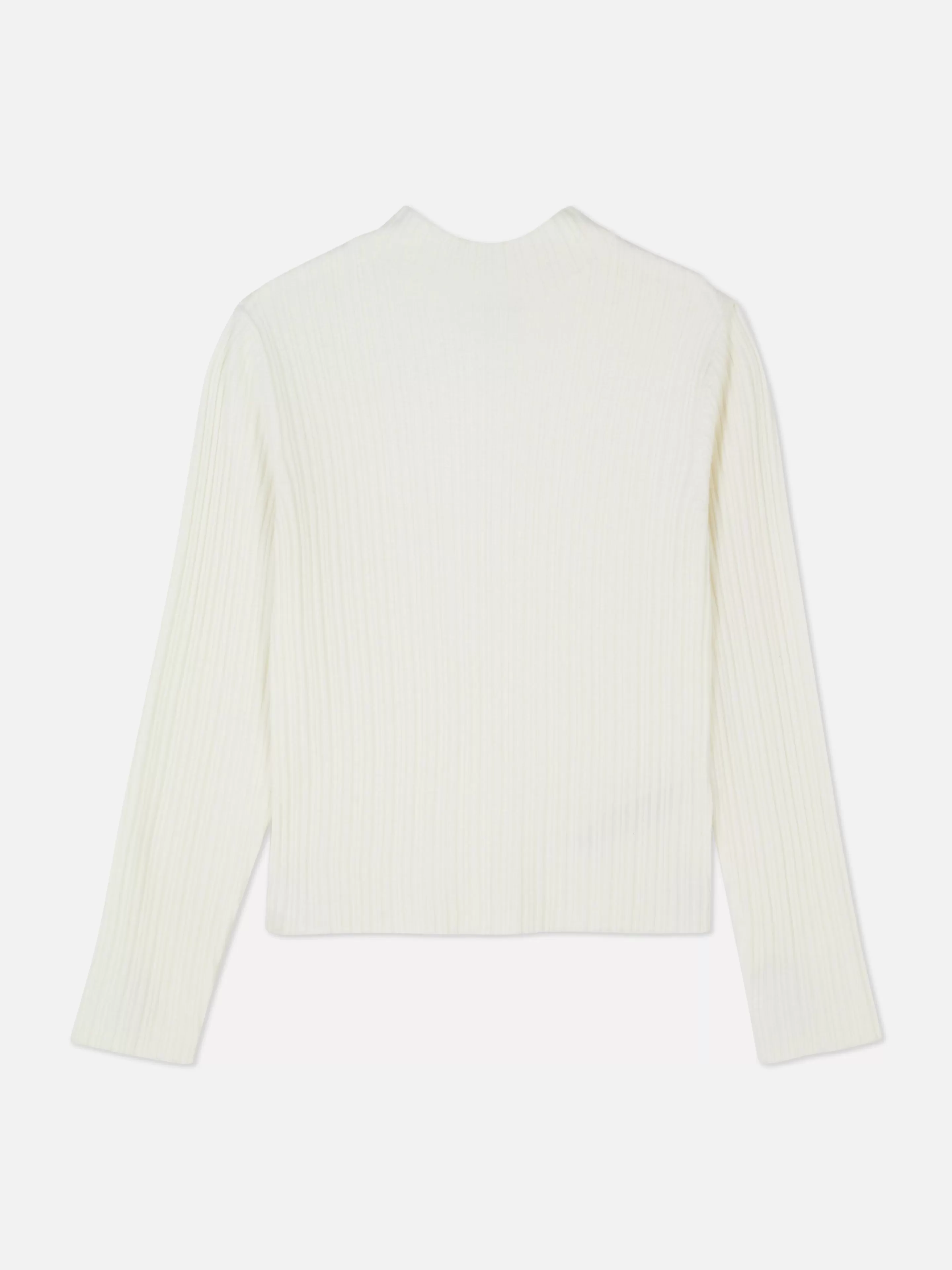 Pull à Col Ras Du Cou Côtelé-Primark Store