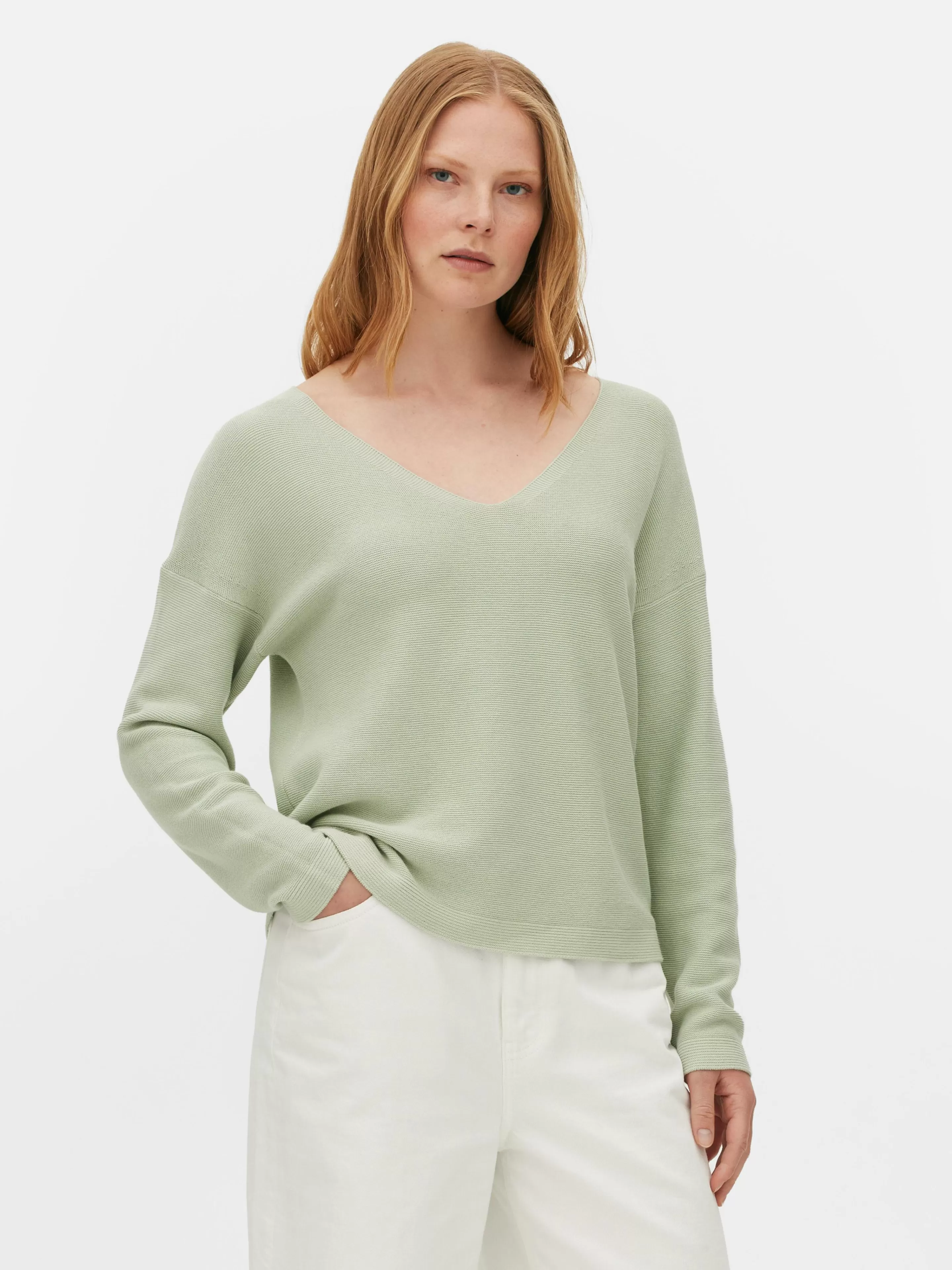 Pull à Manches Longues Et Col Bateau-Primark Cheap