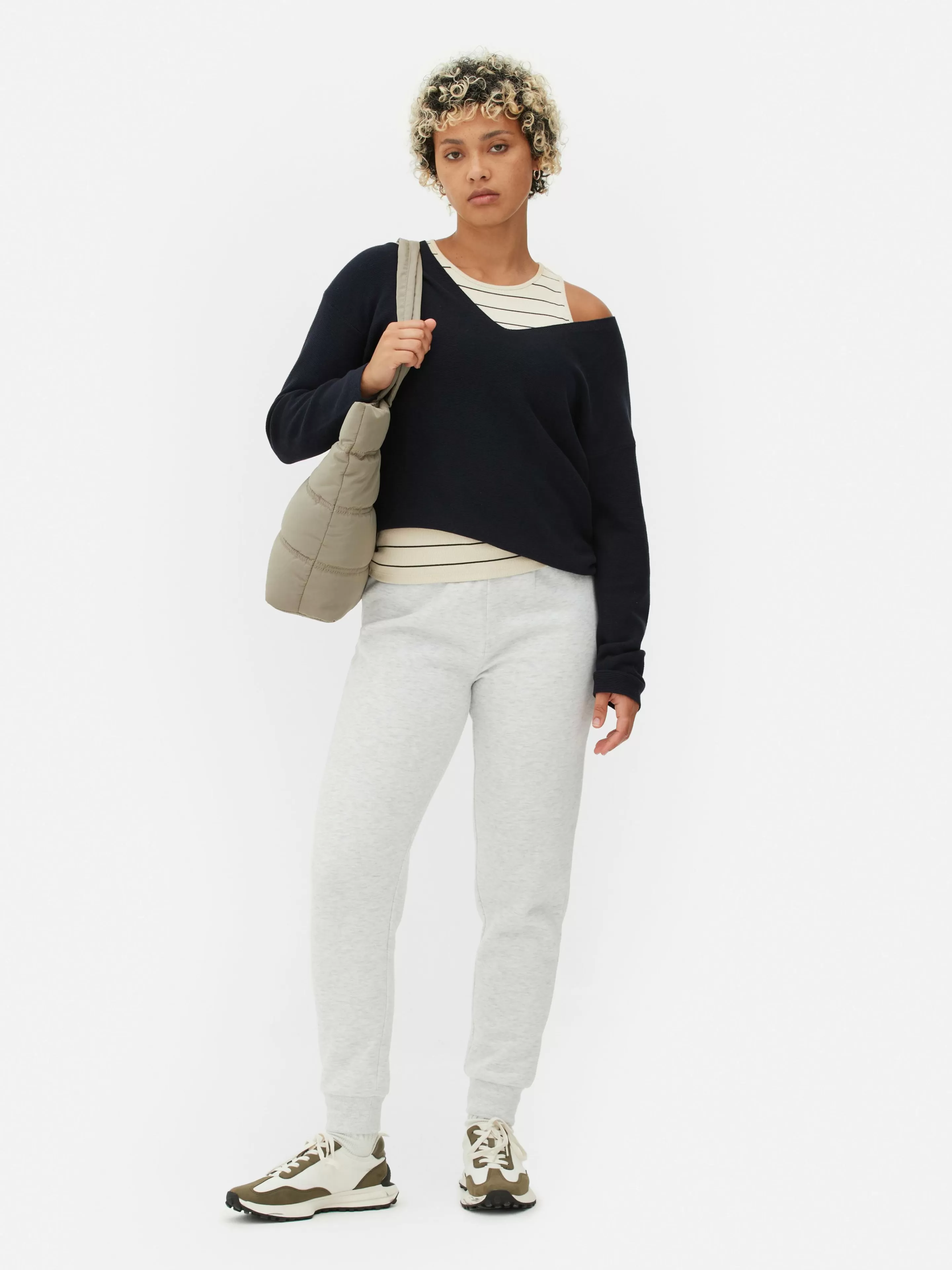 Pull à Manches Longues Et Col Bateau-Primark Fashion