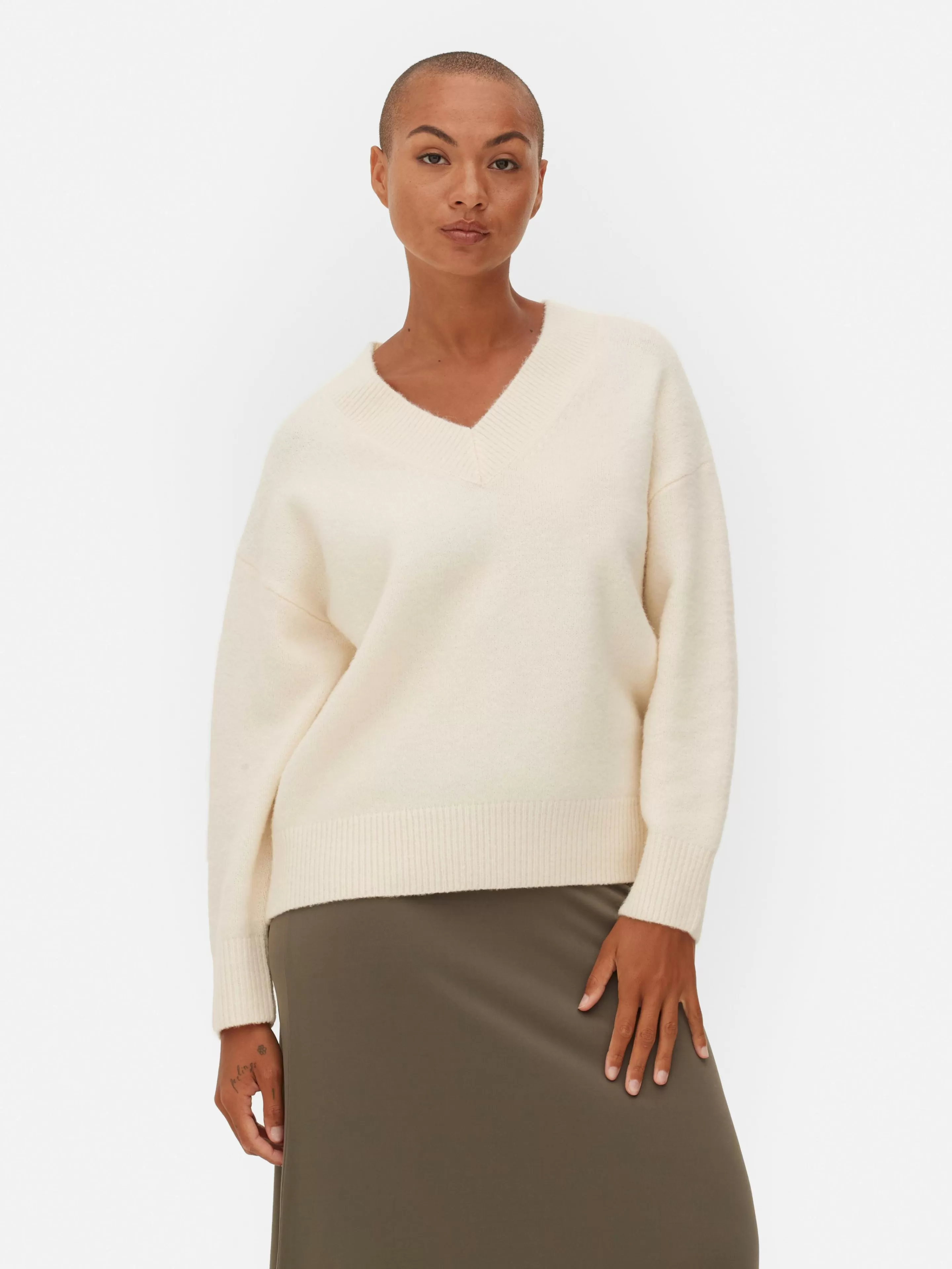 Pull Col V-Primark New