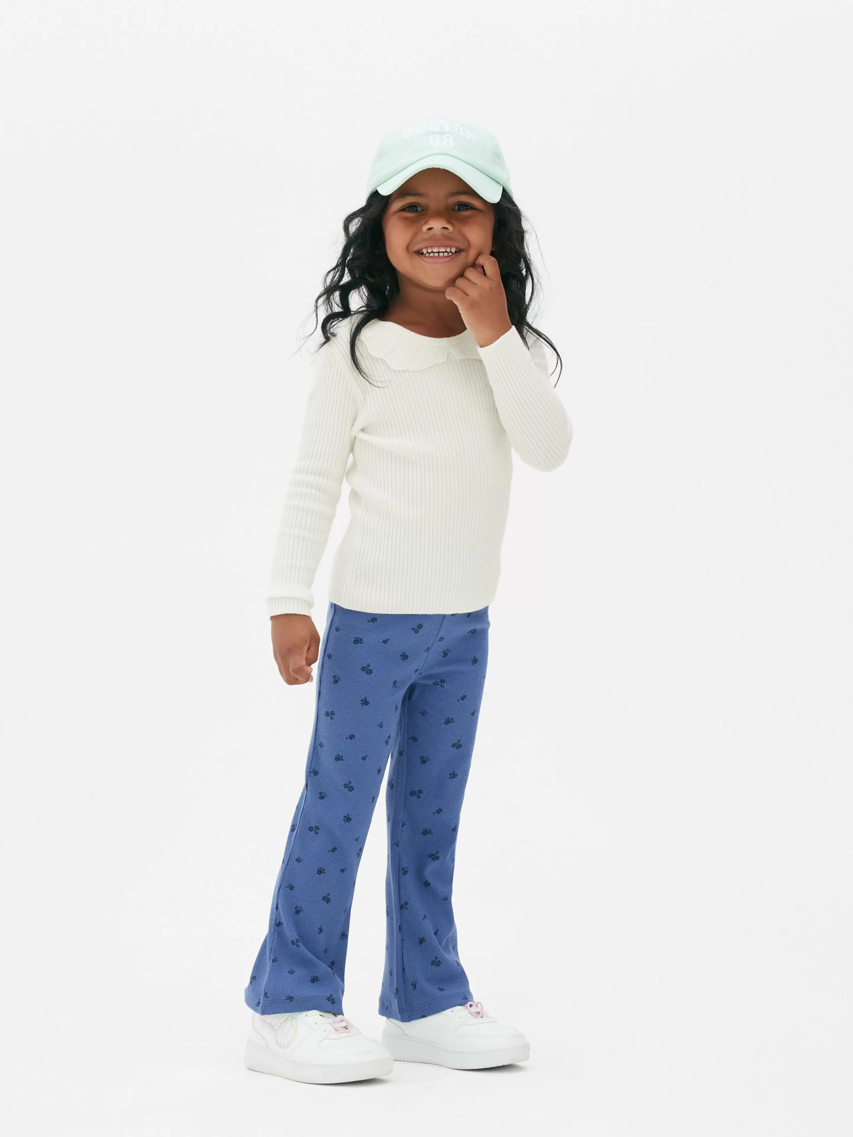 Pull Côtelé Avec Col à Volants-Primark Online