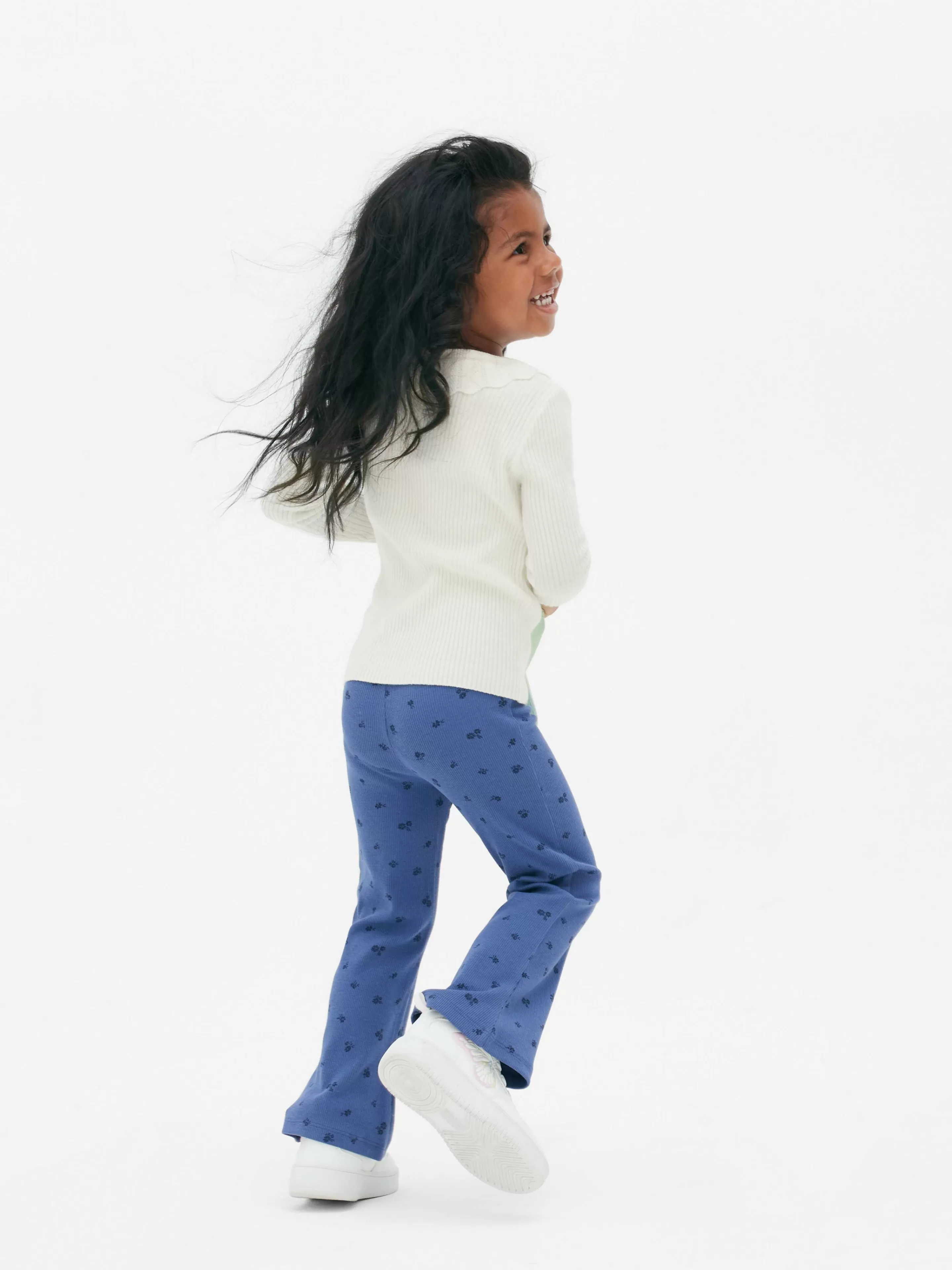 Pull Côtelé Avec Col à Volants-Primark Online