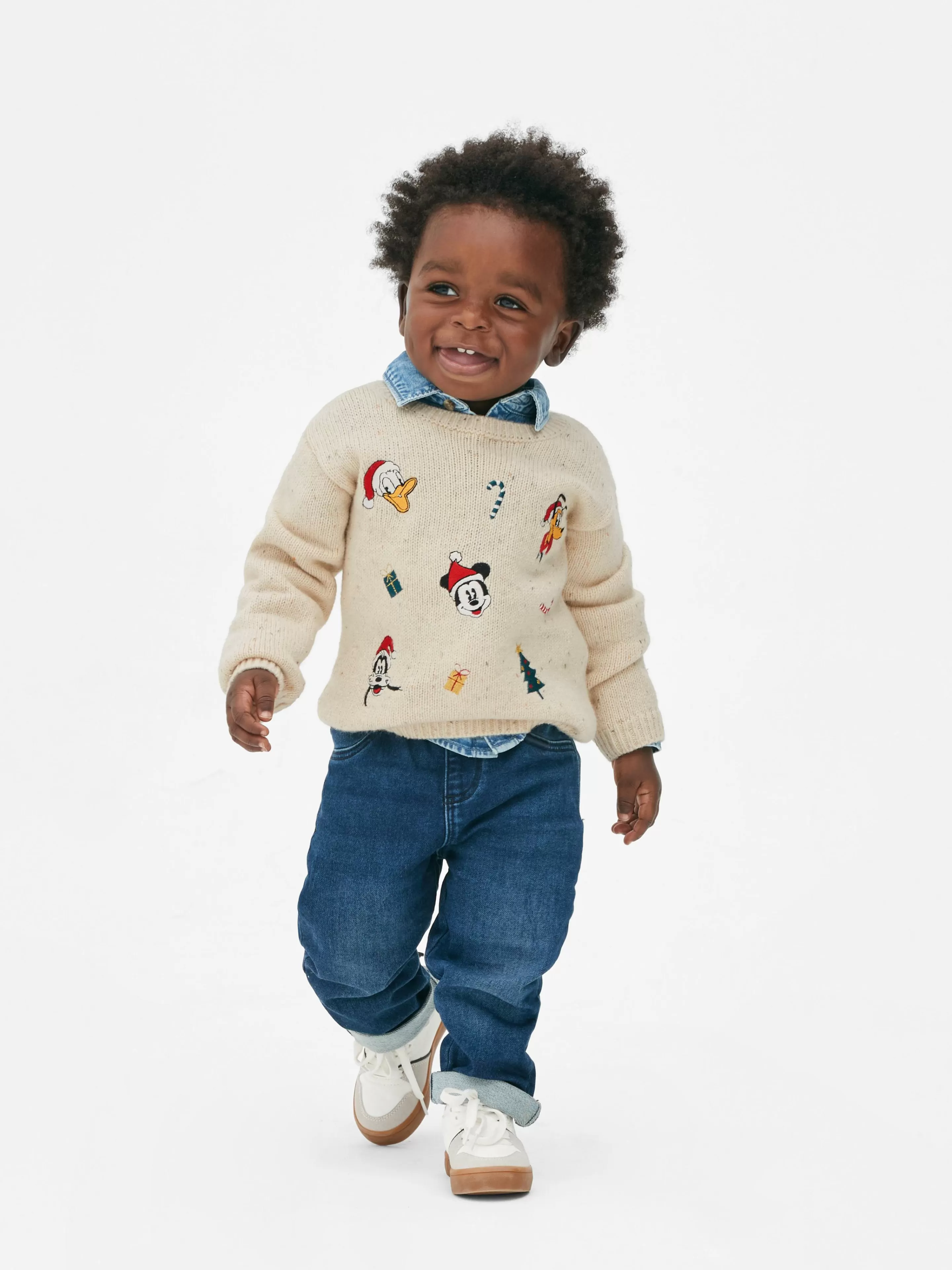 Pull De Noël Disney Mickey Mouse Et Ses Amis-Primark Cheap