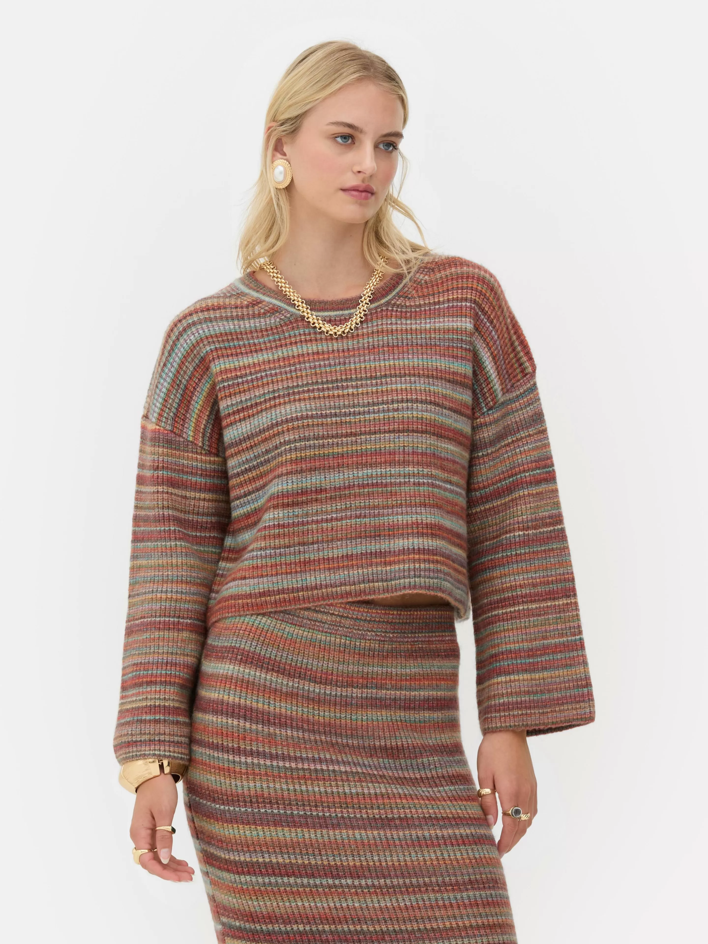 Pull En Maille à Rayures Rita Ora à Coordonner-Primark Best Sale