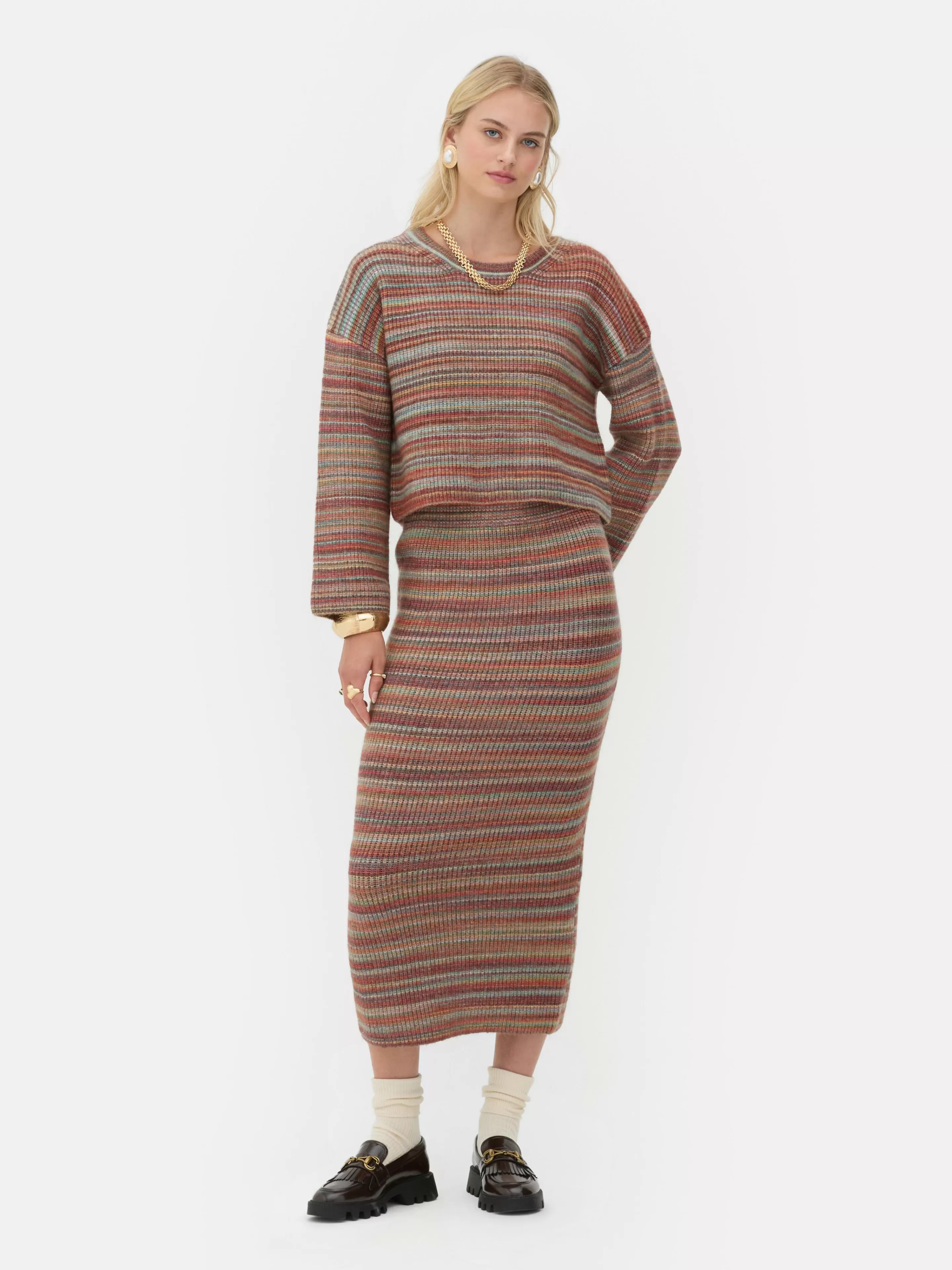 Pull En Maille à Rayures Rita Ora à Coordonner-Primark Best Sale