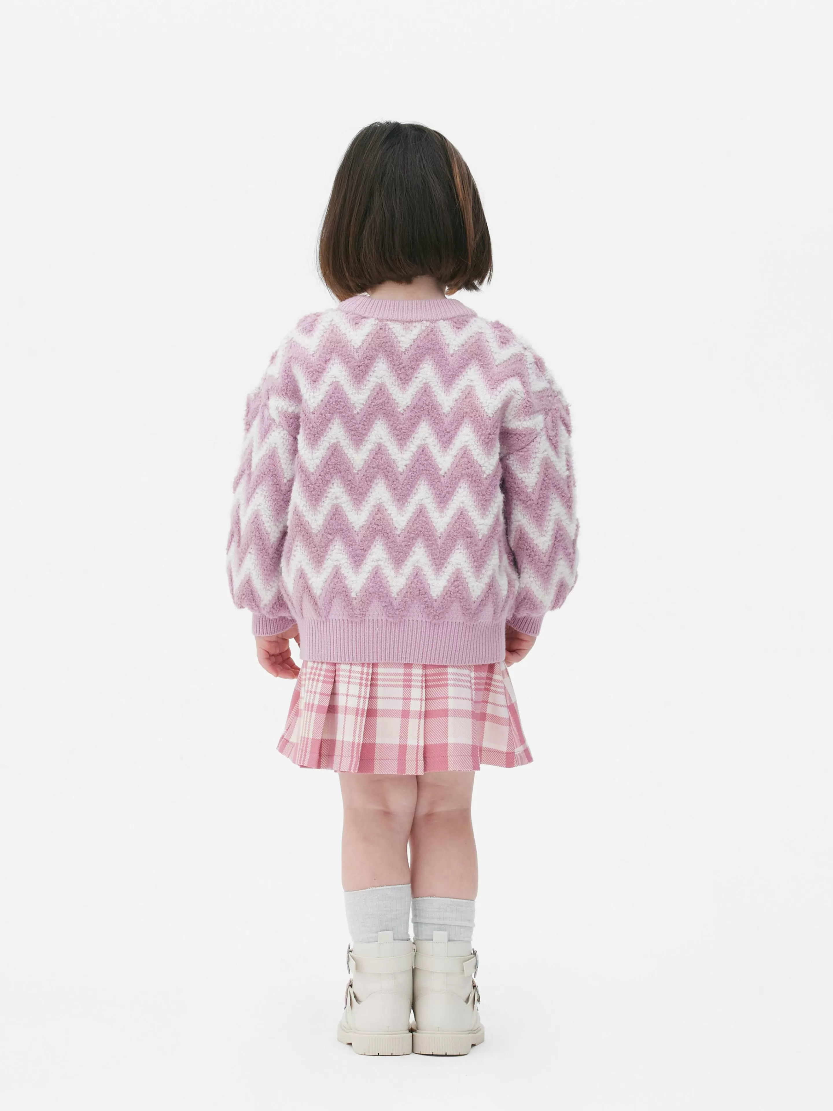 Pull En Maille Duveteuse à Motif Zigzag-Primark Store
