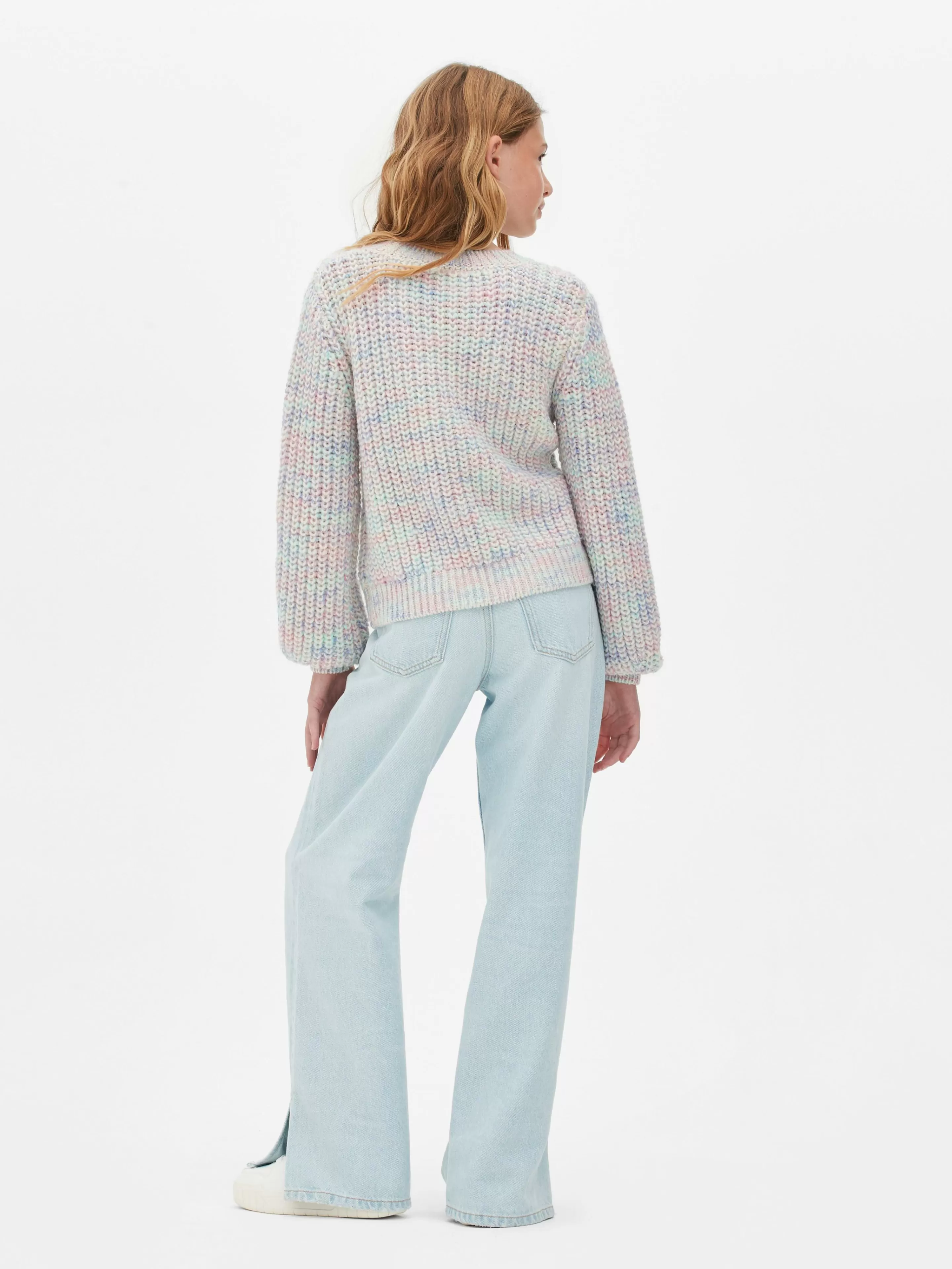 Pull En Maille Effet Chiné-Primark Flash Sale