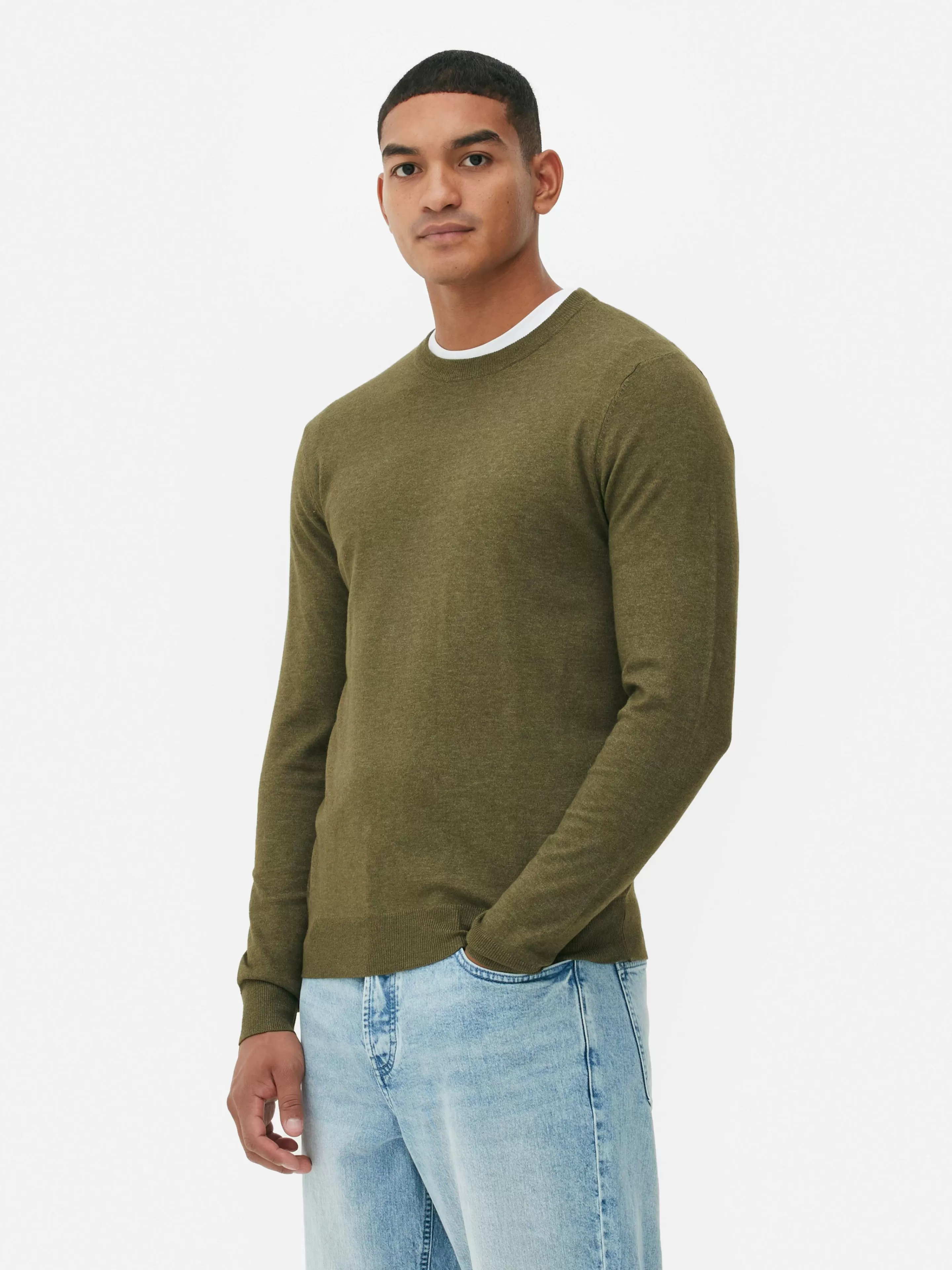 Pull En Maille Fine à Col Ras-du-cou-Primark Online