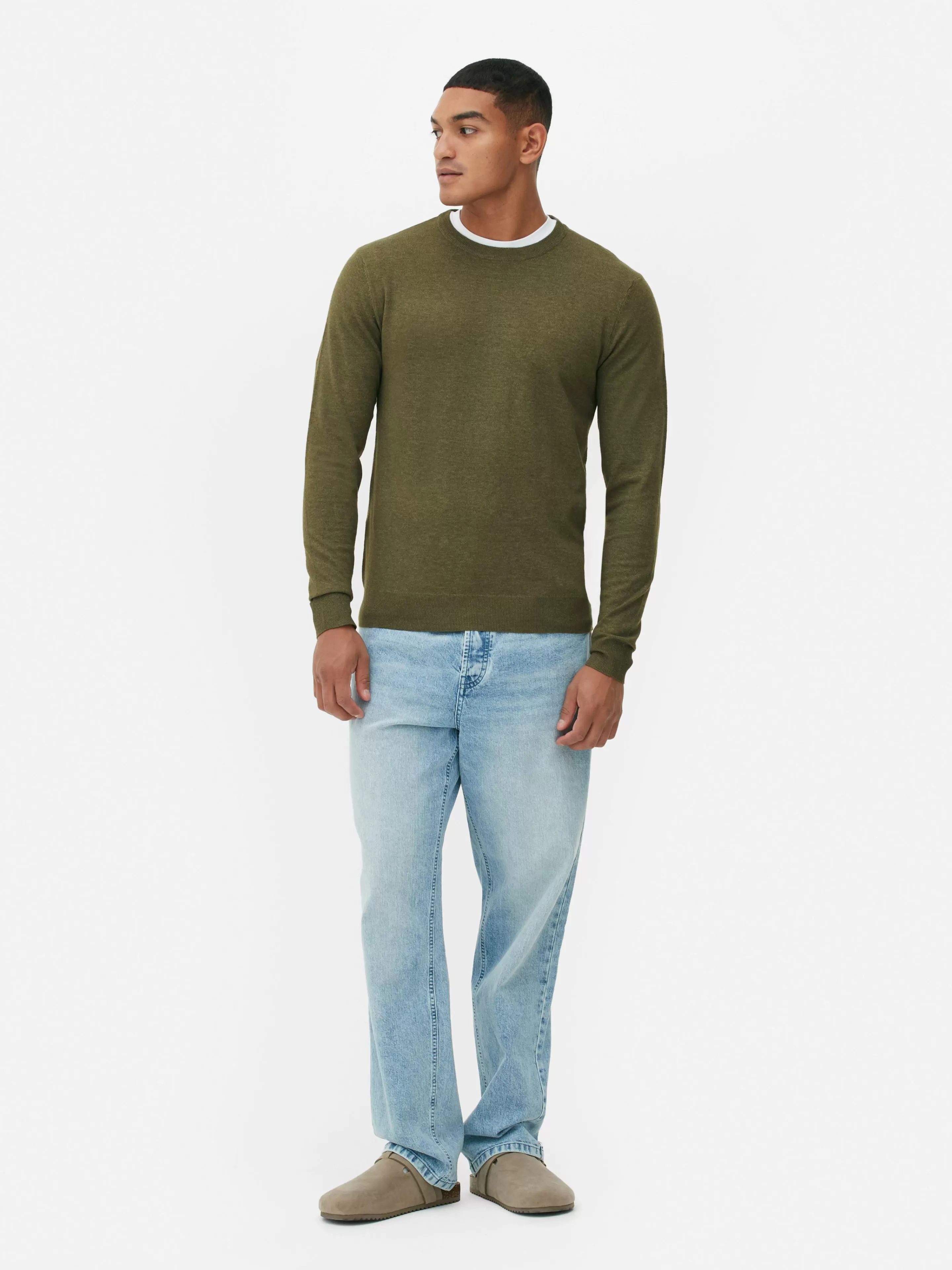 Pull En Maille Fine à Col Ras-du-cou-Primark Online