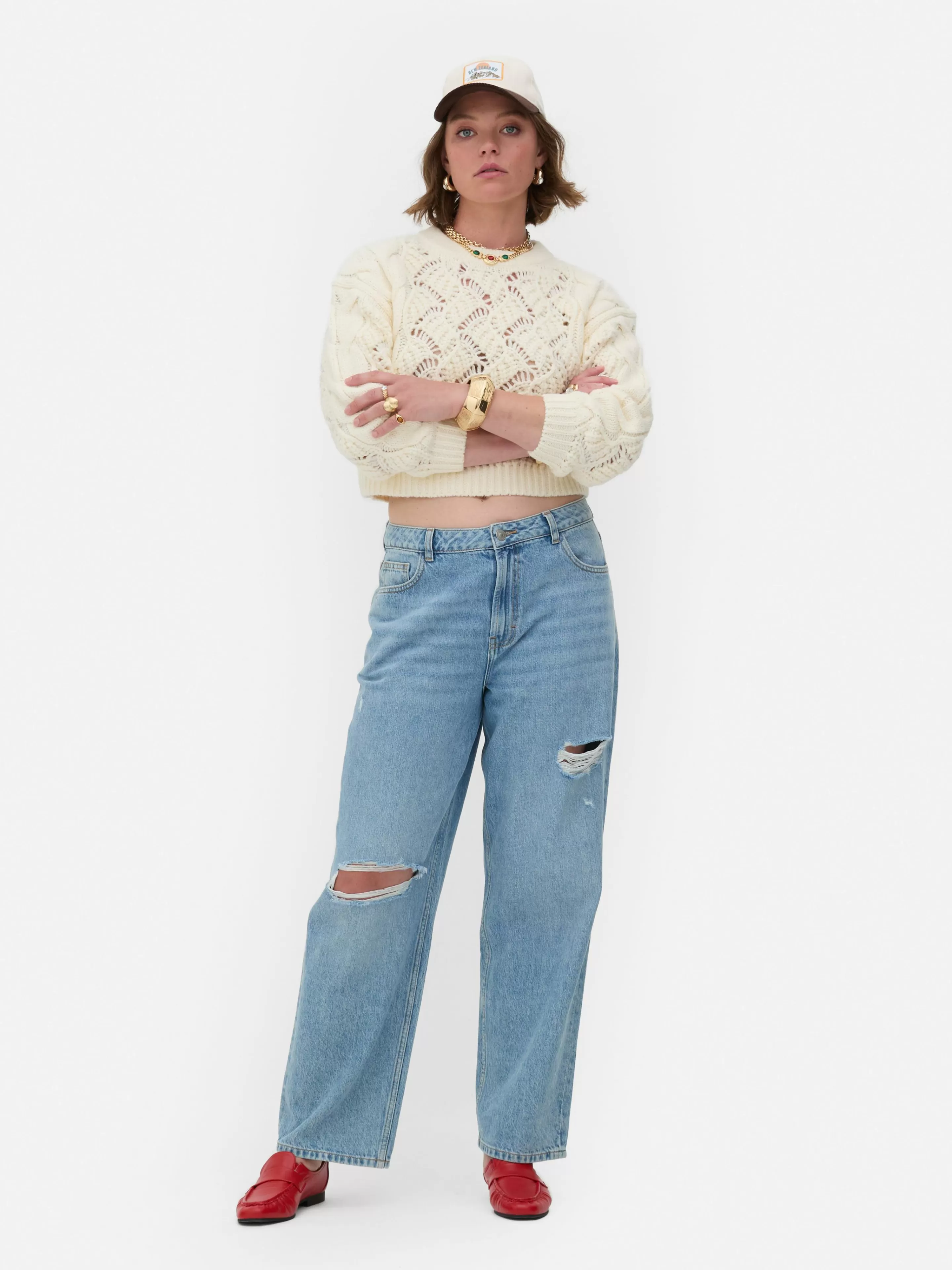 Pull En Maille Torsadée Ajourée Rita Ora-Primark Cheap
