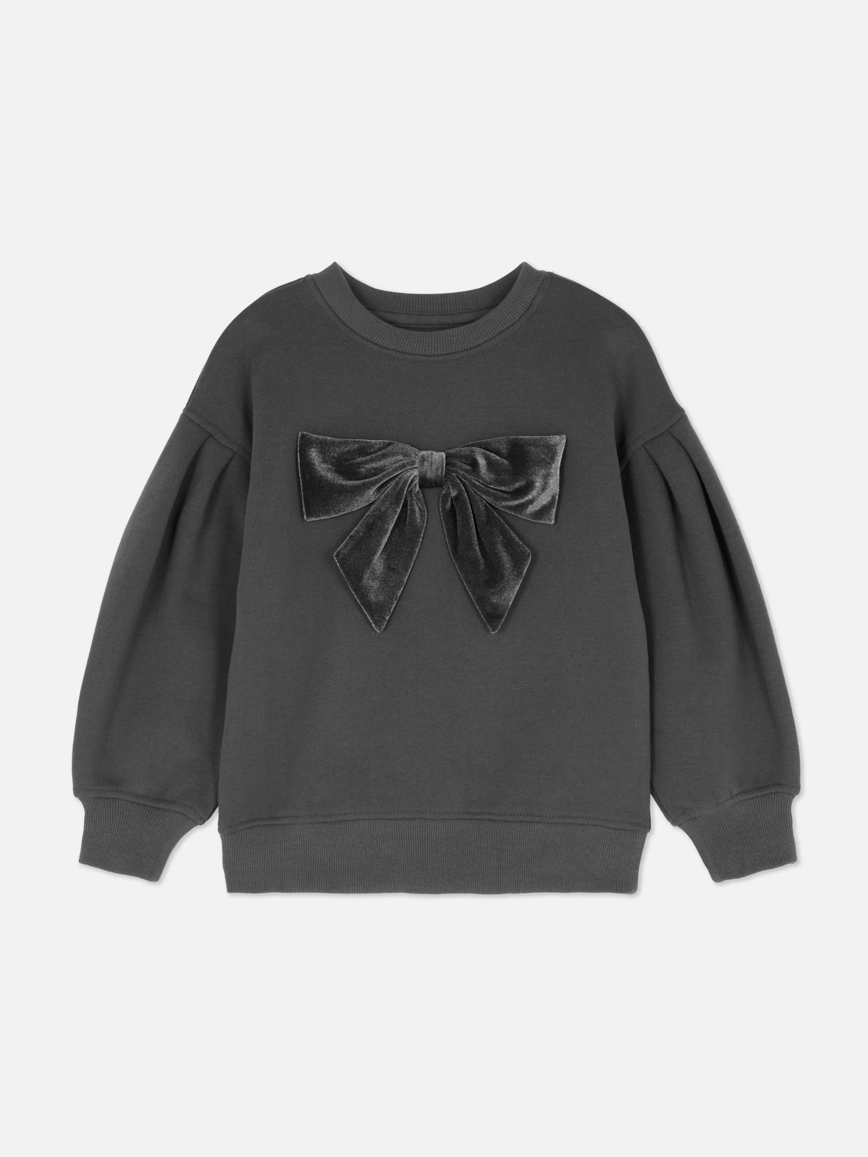 Pull En Velours à Manches Bouffantes Avec Nœud-Primark Online